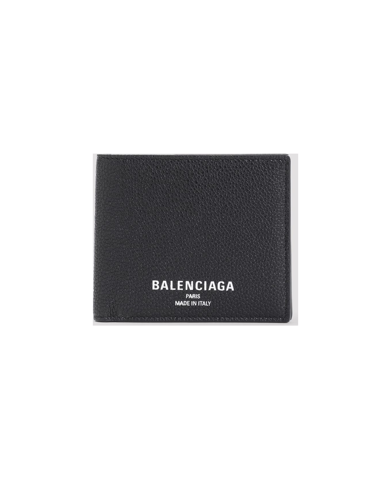 Balenciaga Credit Folded Wallet - Black