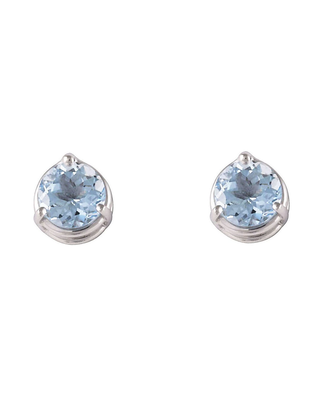 Lo Spazio Jewelry Lo Spazio Aquamarine Earrings - Sky_Blue
