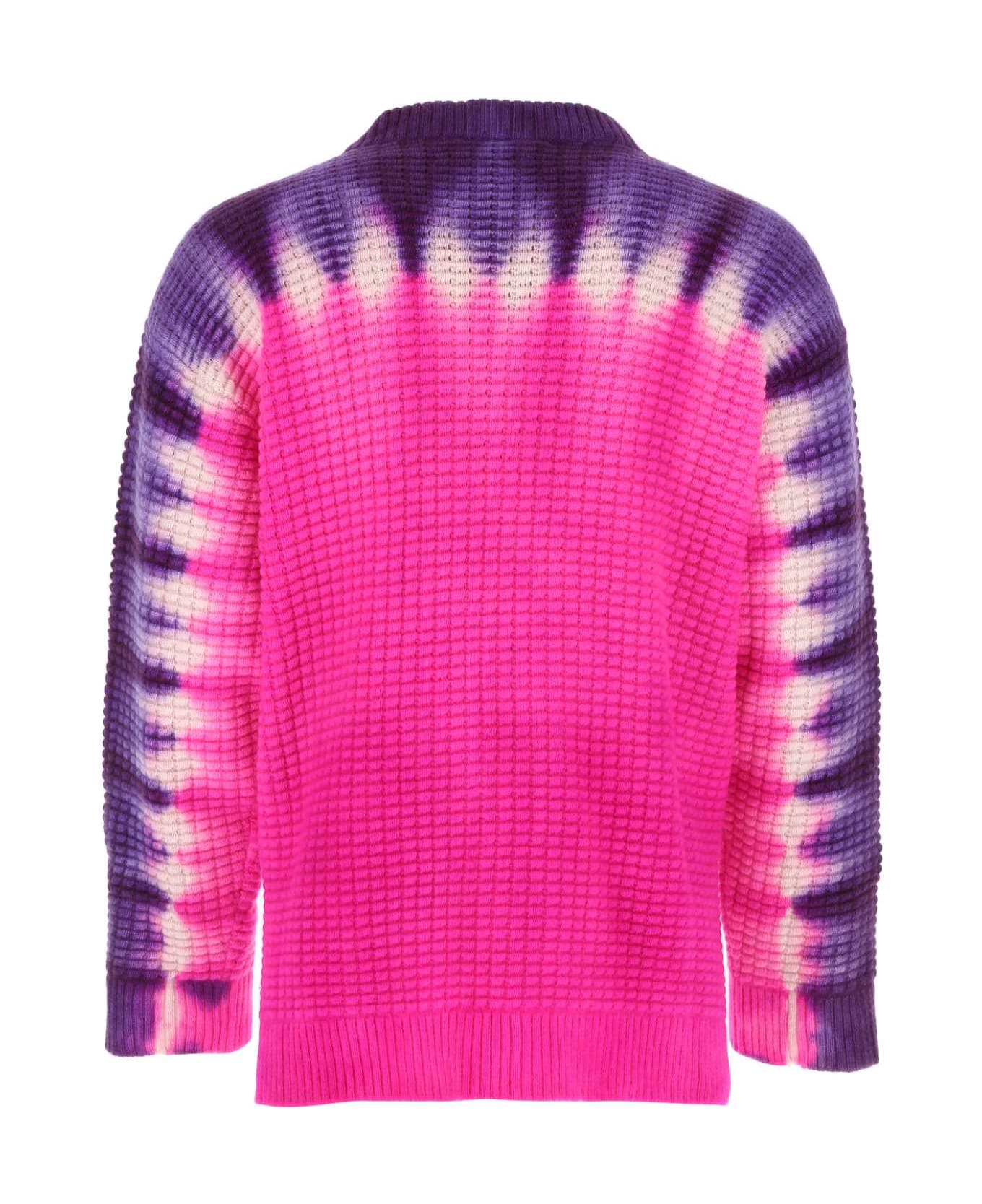 The Elder Statesman Multicolor Cashmere Sweater - IVOPURNEOPIN