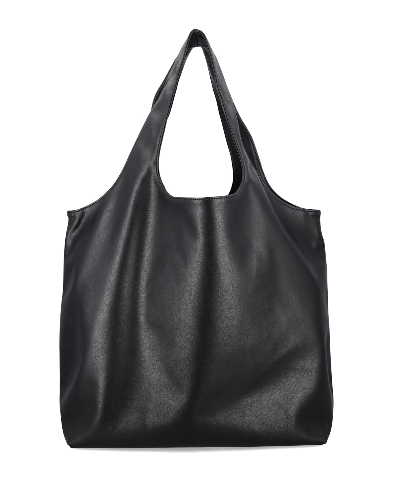 A.P.C. Ninon Tote Bag With Logo - BLACK