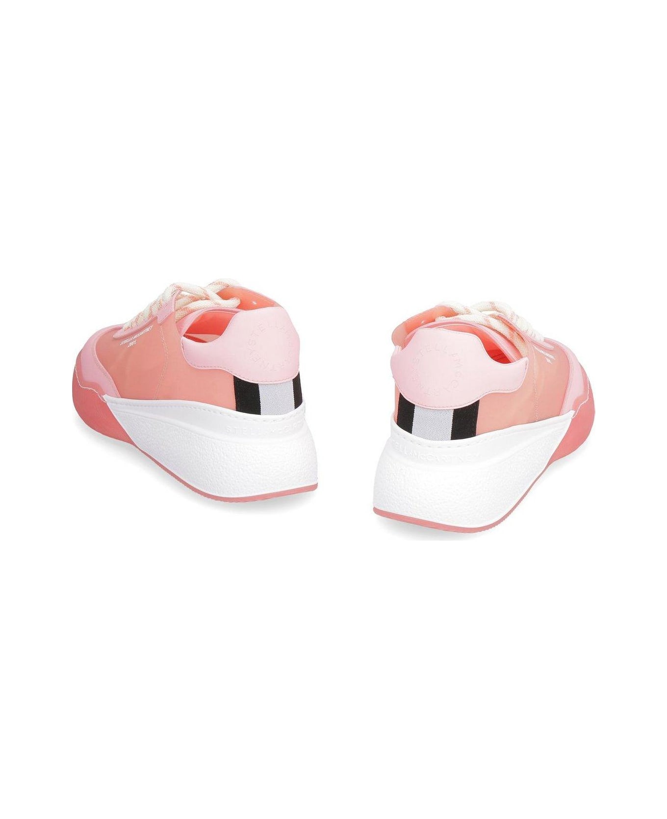 Stella McCartney Loop Lace-up Sneakers - Pink ウェッジシューズ
