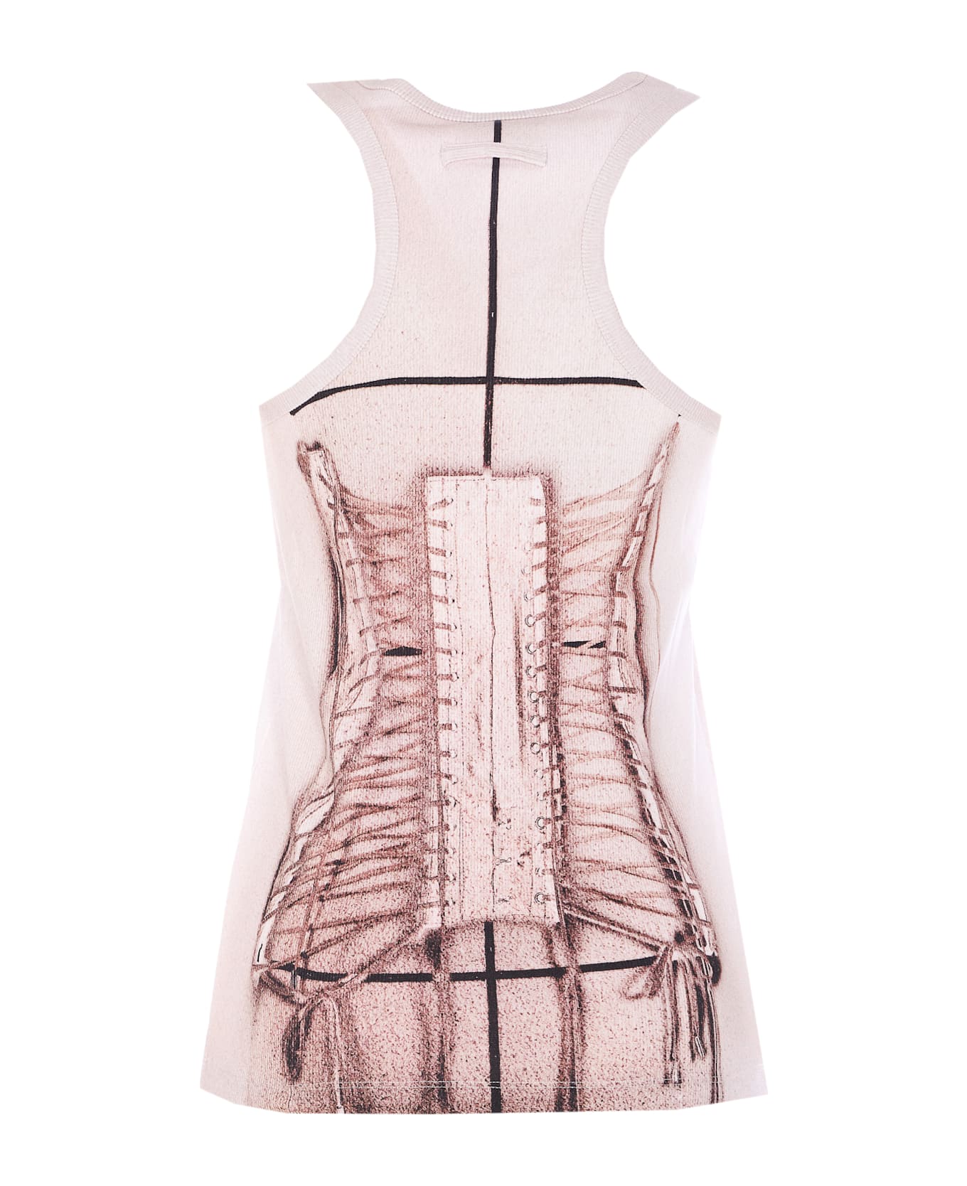 Jean Paul Gaultier Trompe L
oeil Corset Top - Pink