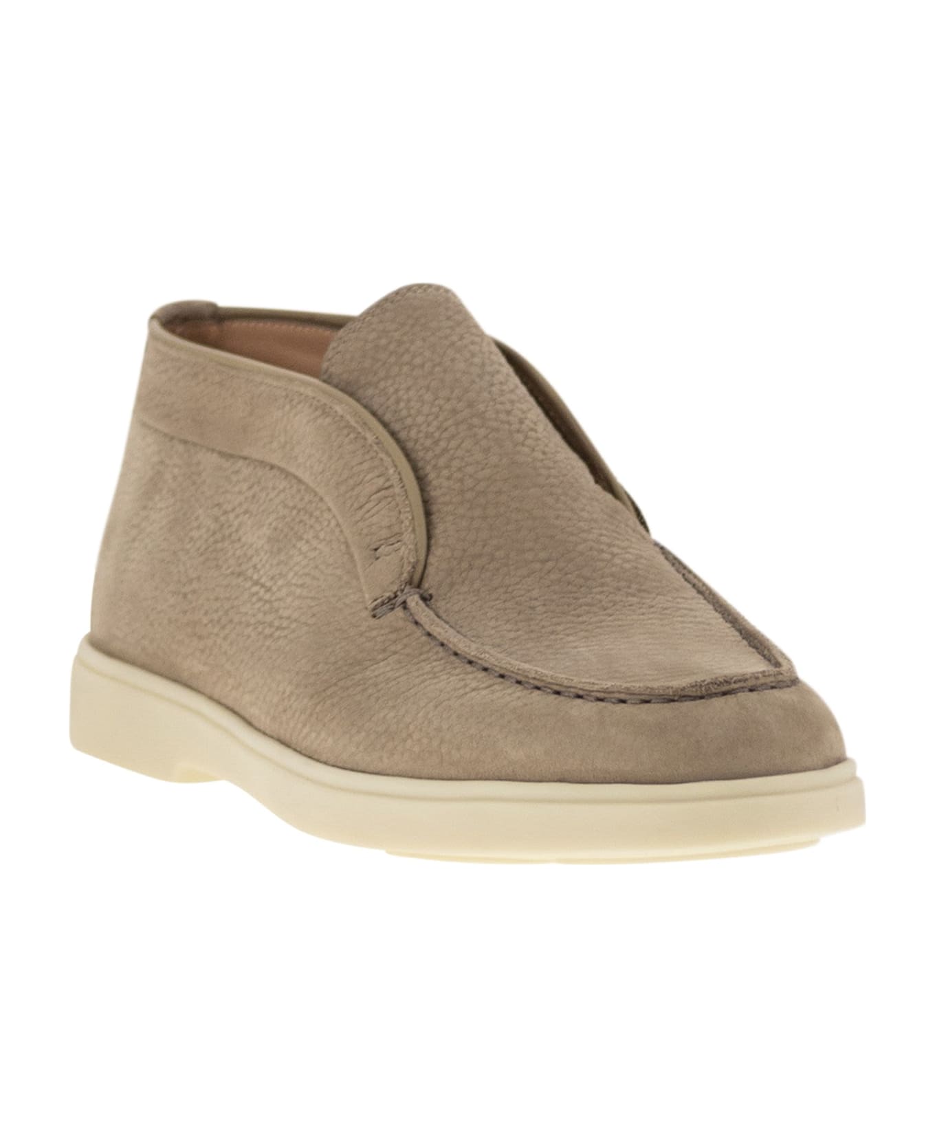 ショートブーツ・ブーティ SANTONI SS25 Desert boot in nubuck (WUYA58458TISNPRX M16) Santoni Desert Boot | italist
