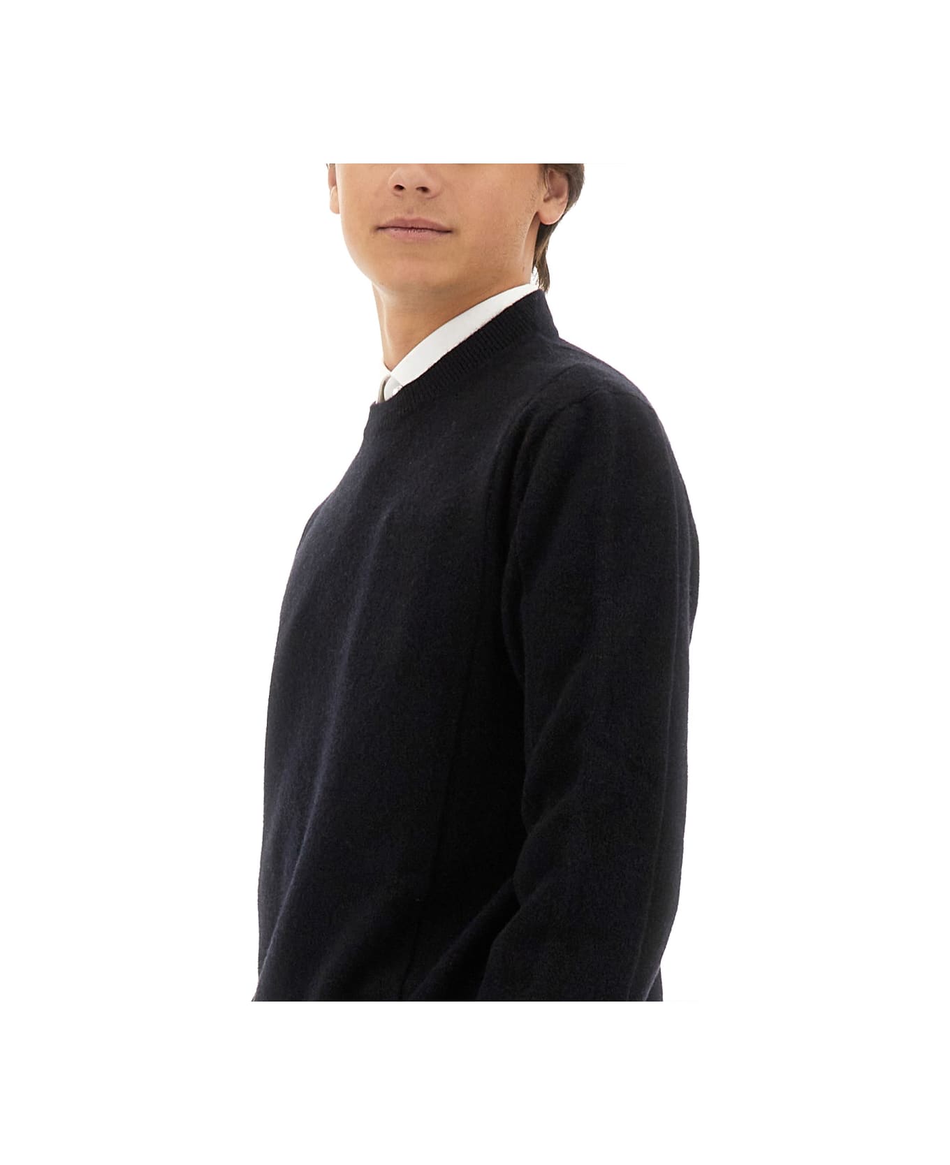 Zegna Wool Jersey. - BLACK