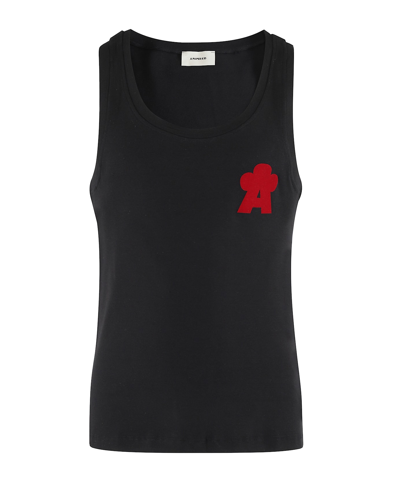 A Paper Kid Tank Top - Nero