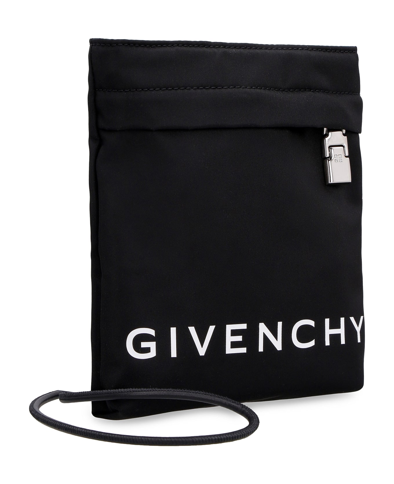 Givenchy Nylon Messenger-bag - BLACK ショルダーバッグ