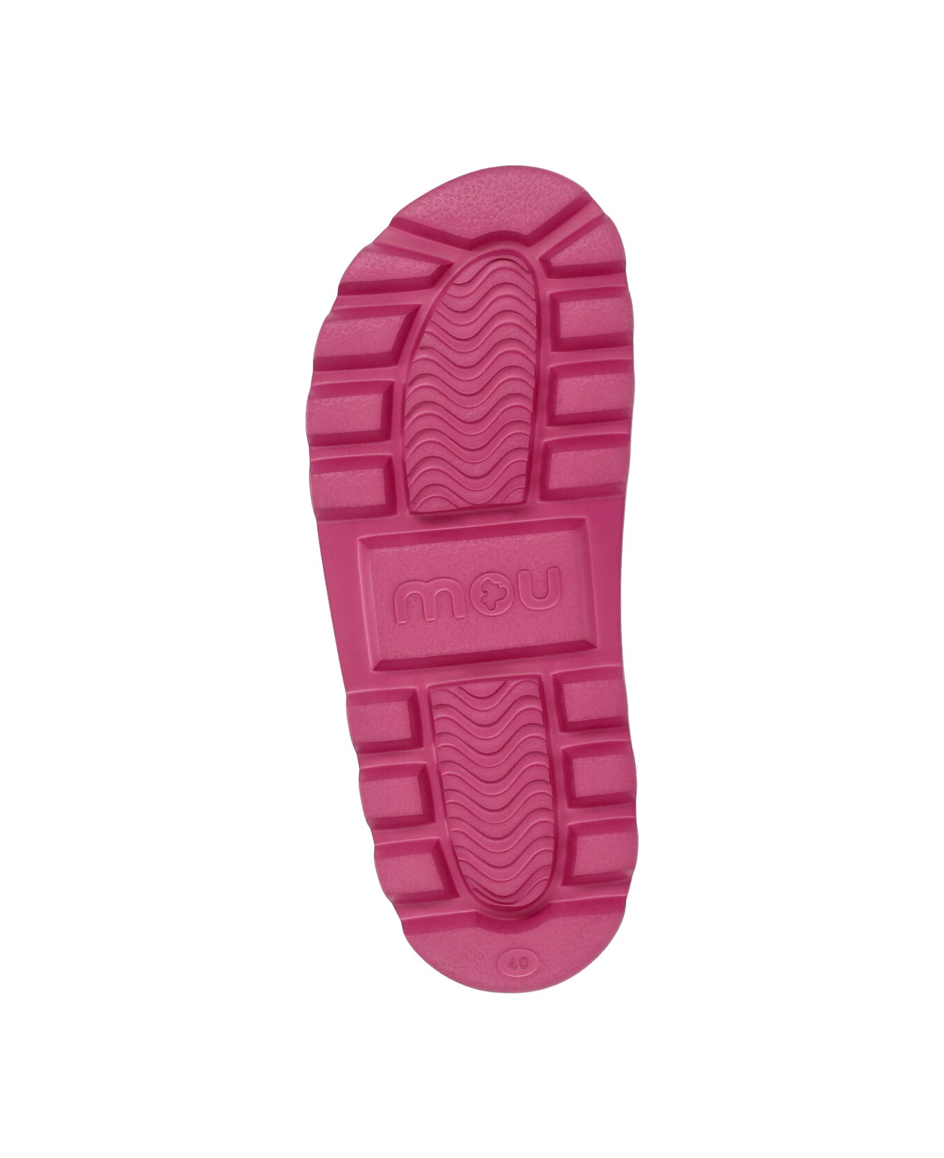 Mou Eva Slippers - Fuchsia