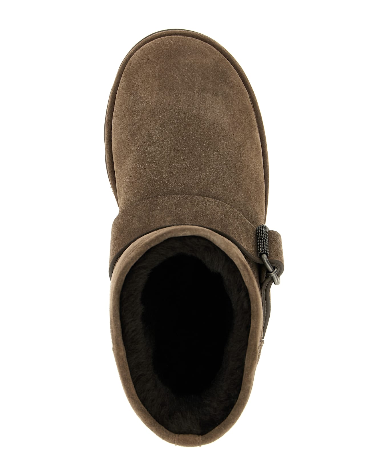 Brunello Cucinelli Monile Ankle Boots - Gray