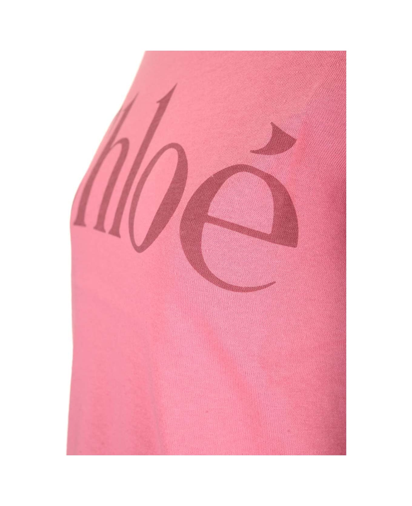 Chloé Signature T-shirt - Pink