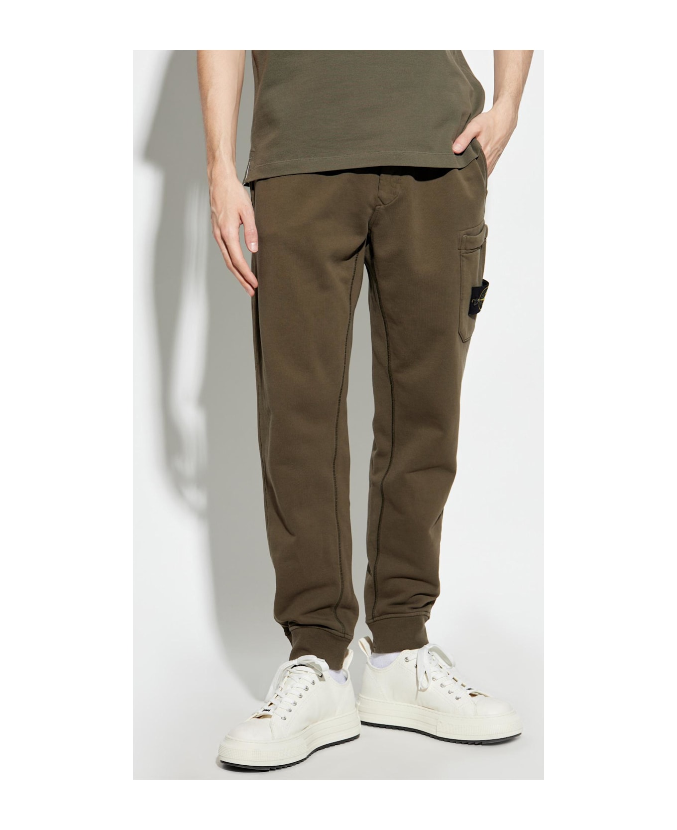 Stone Island Sweatpants - Verde