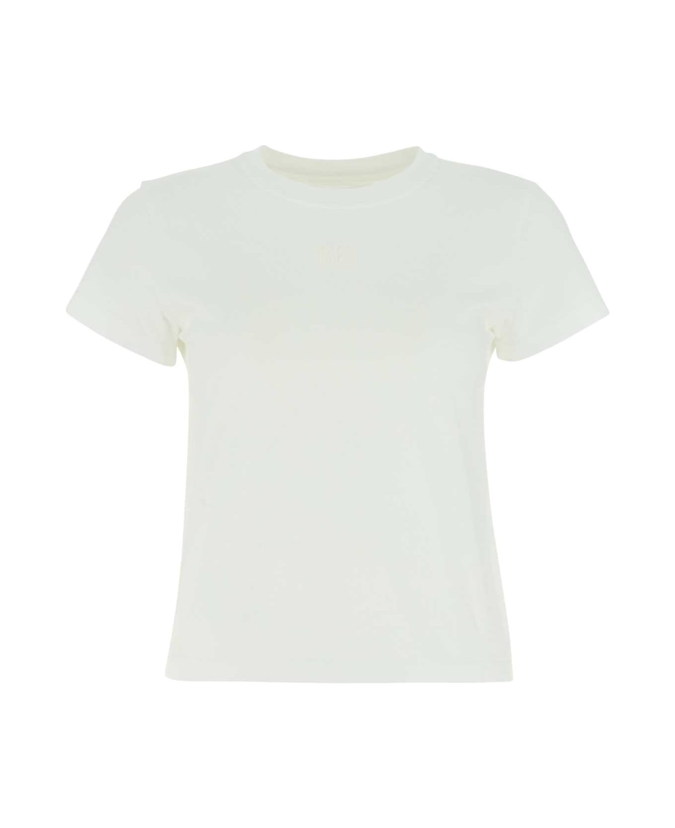 T by Alexander Wang White Cotton T-shirt - 100 Tシャツ