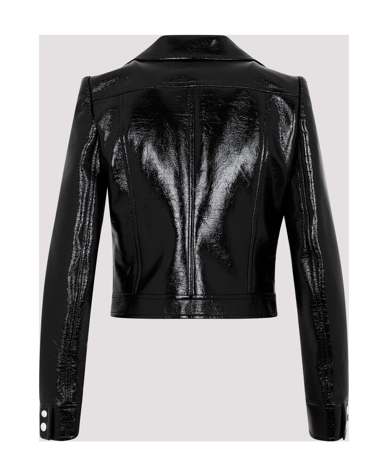 Courrèges Vinyl Jacket - Black