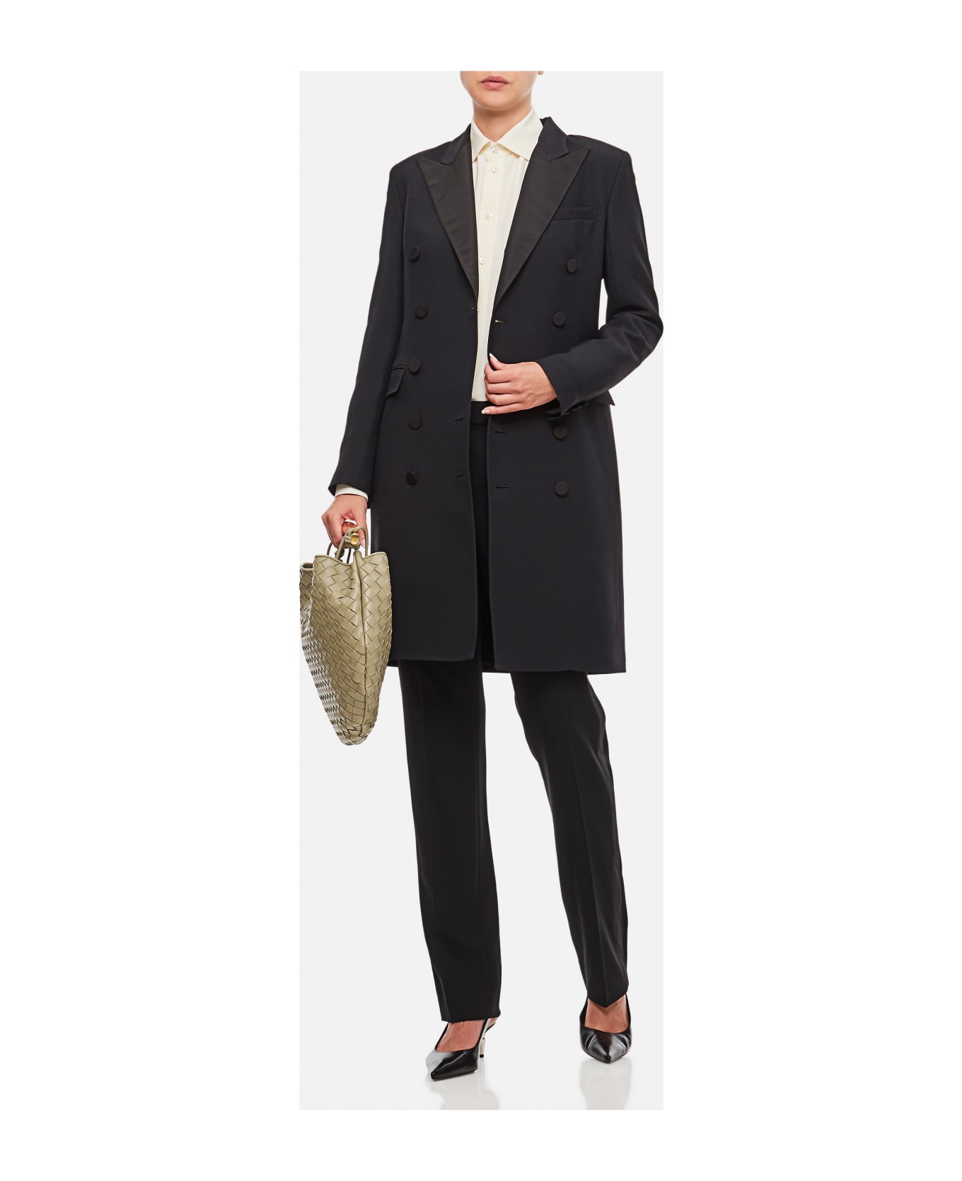 Ralph Lauren Long Sleeve Cocktail Dress - Black レインコート