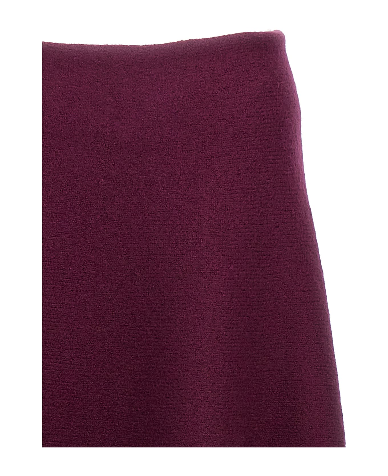 Jil Sander Wool Skirt - Purple