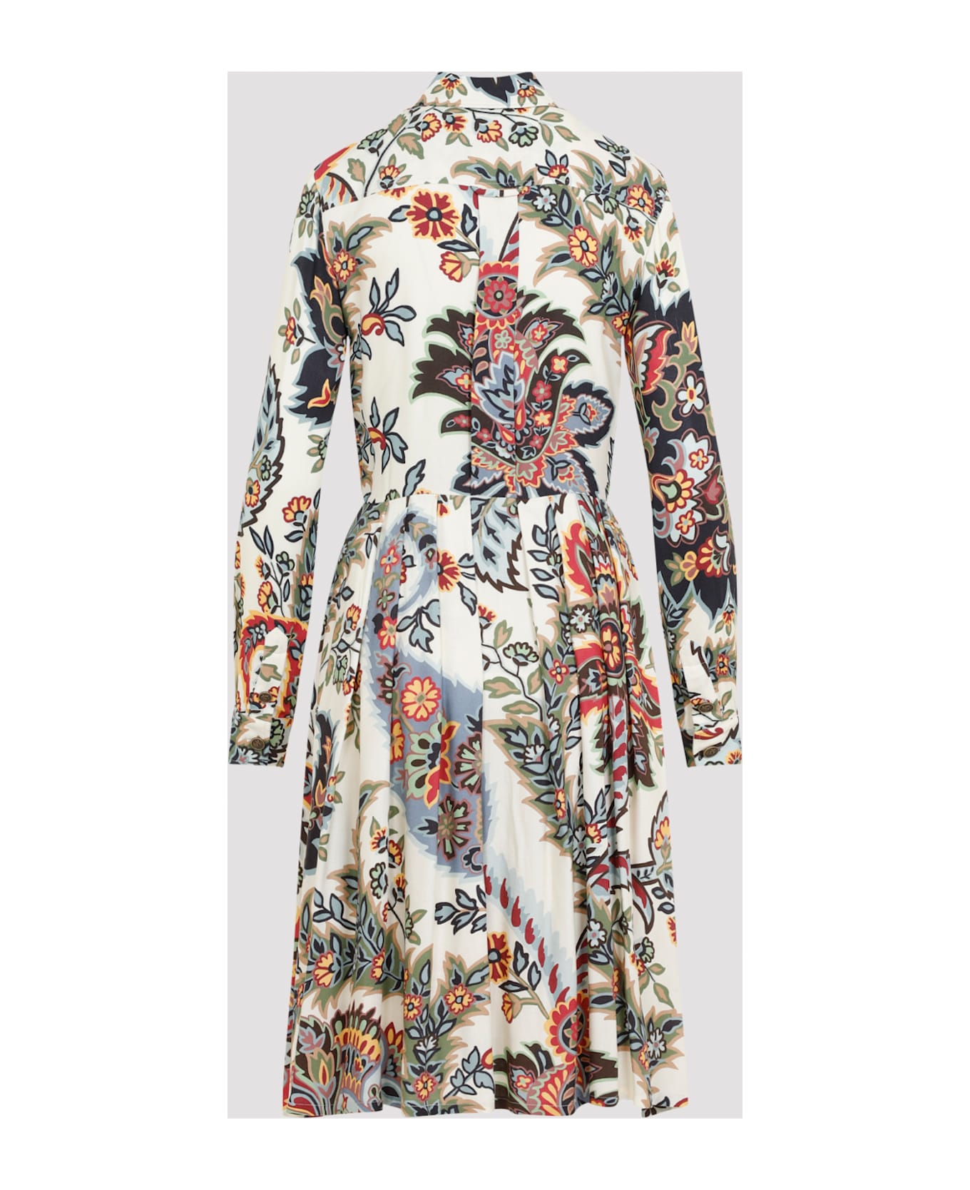 Etro Printed Midi Dress - Camel