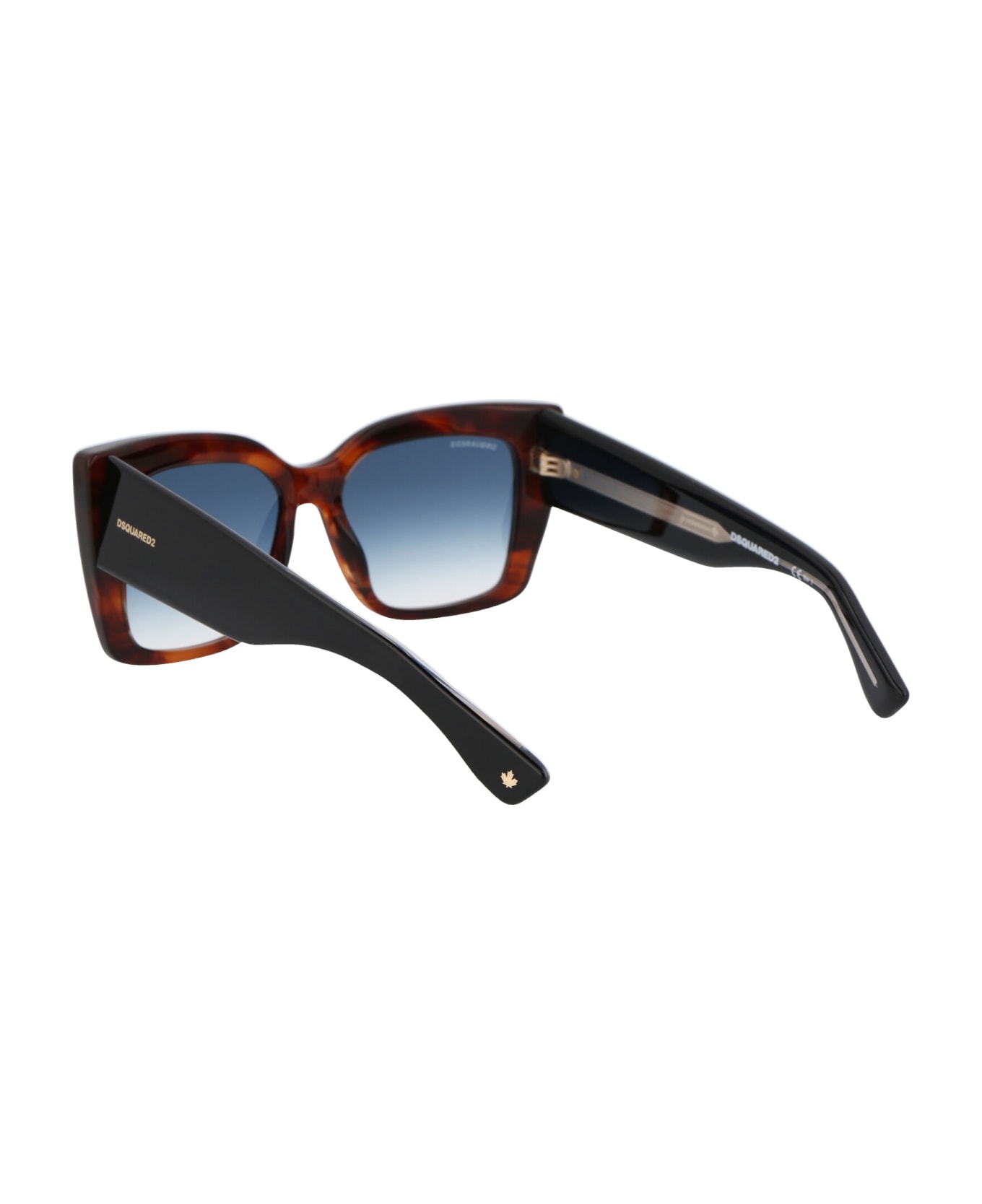 Dsquared2 Eyewear D2 0017/s Sunglasses - EX408 BROWN HORN サングラス