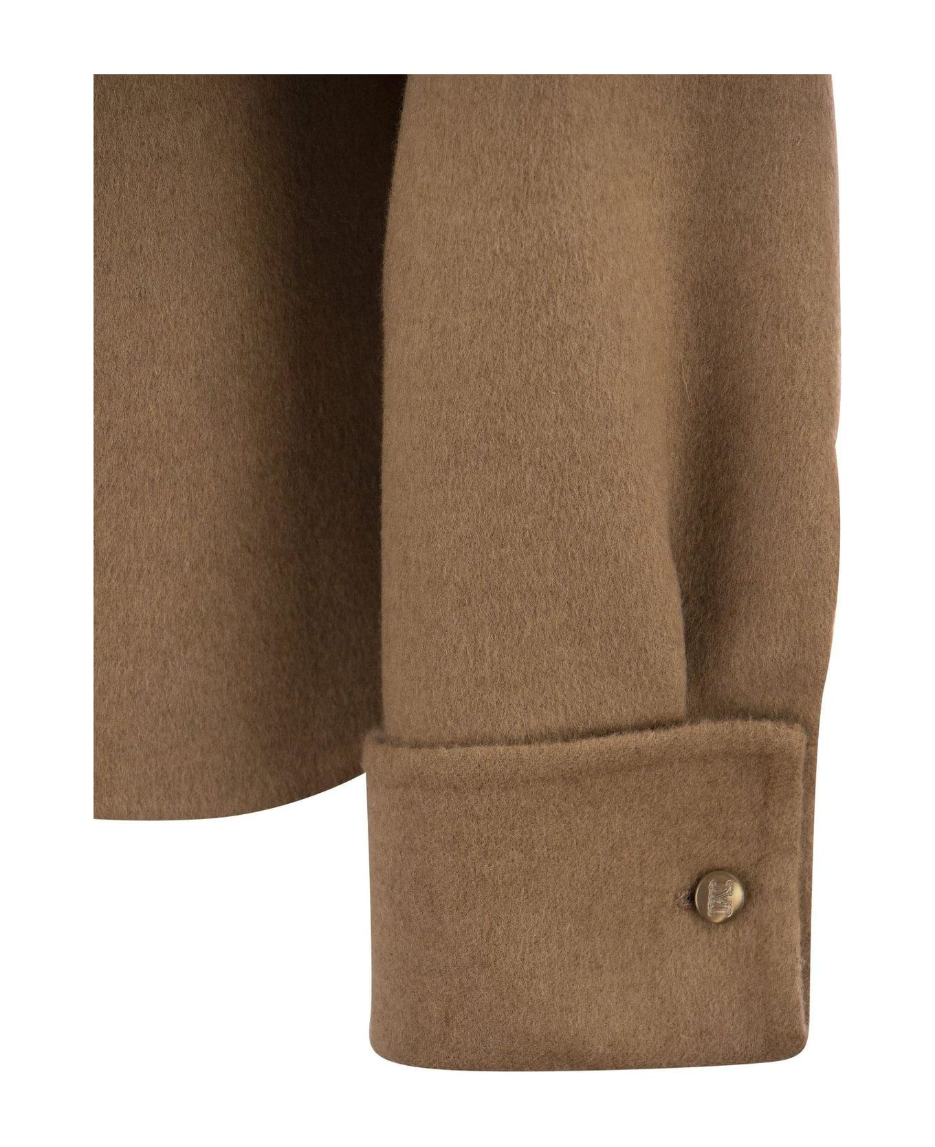 Buttoned Long-sleeved Jacket Max Mara | italist