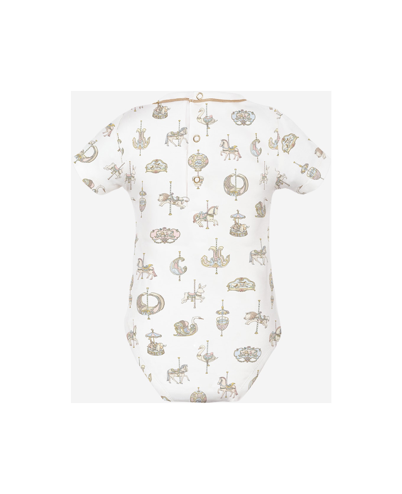 Atelier Choux Body Onesie Carousel - Red