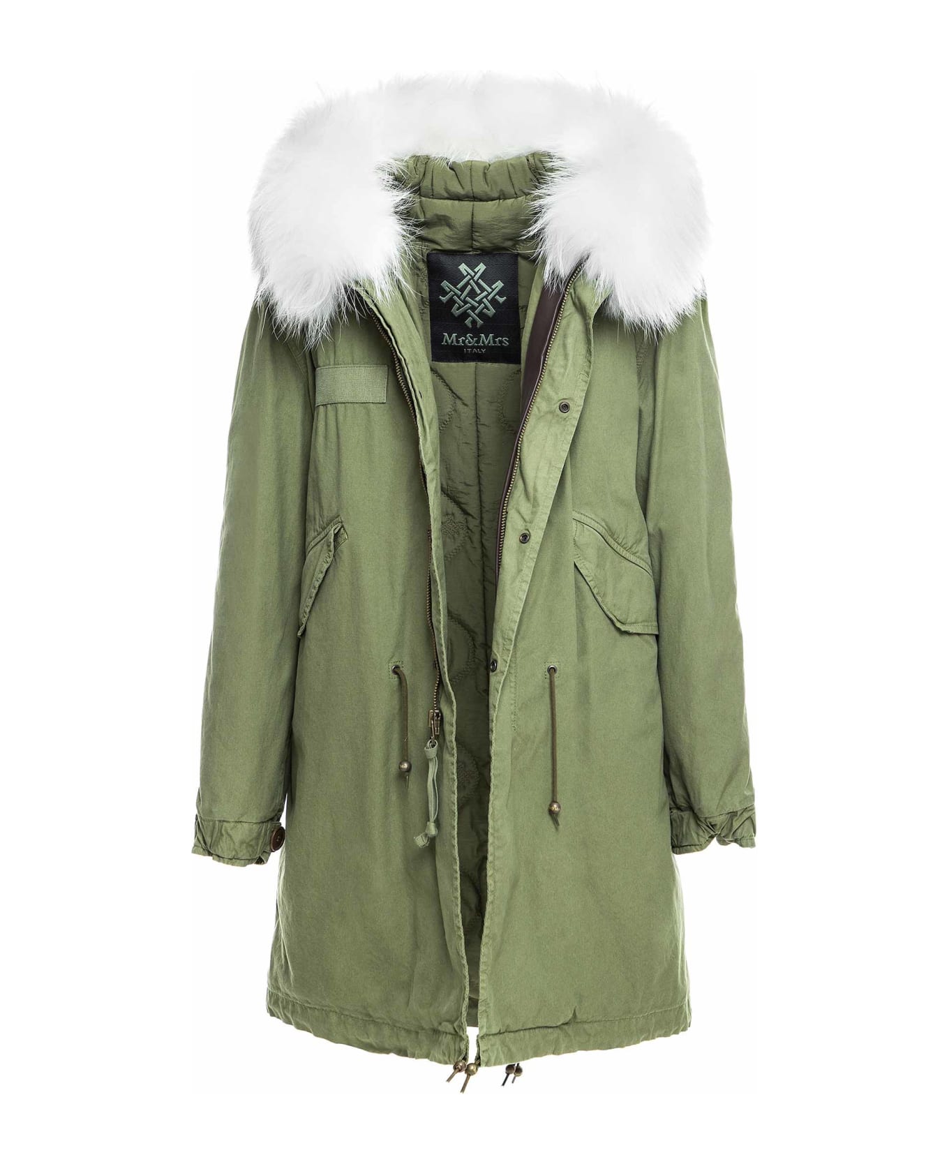 Mr 
Mrs Italy Army Parka - WHITE