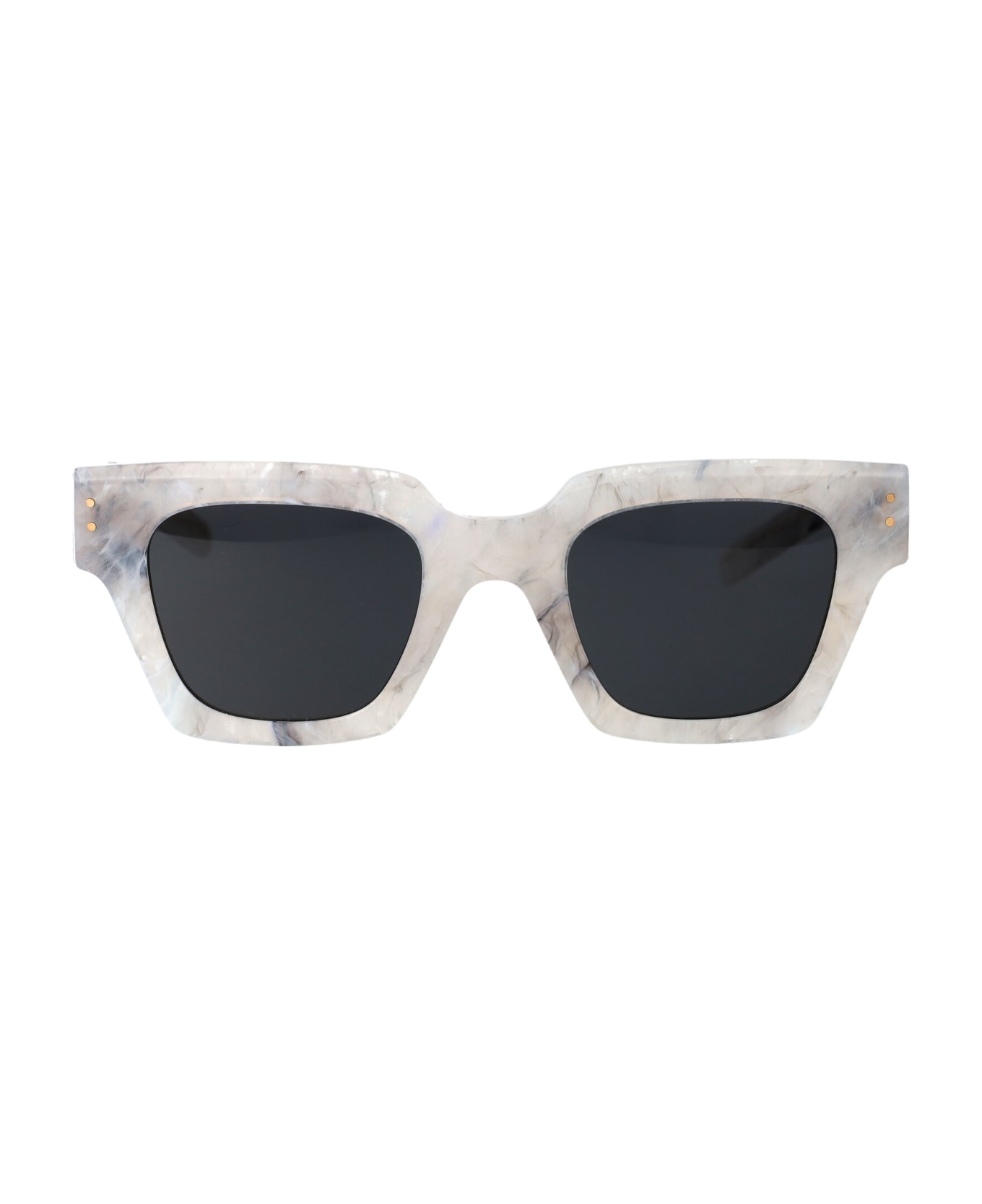 Dolce & Gabbana Eyewear 0dg4413 Sunglasses - 342887 Grey Marble サングラス