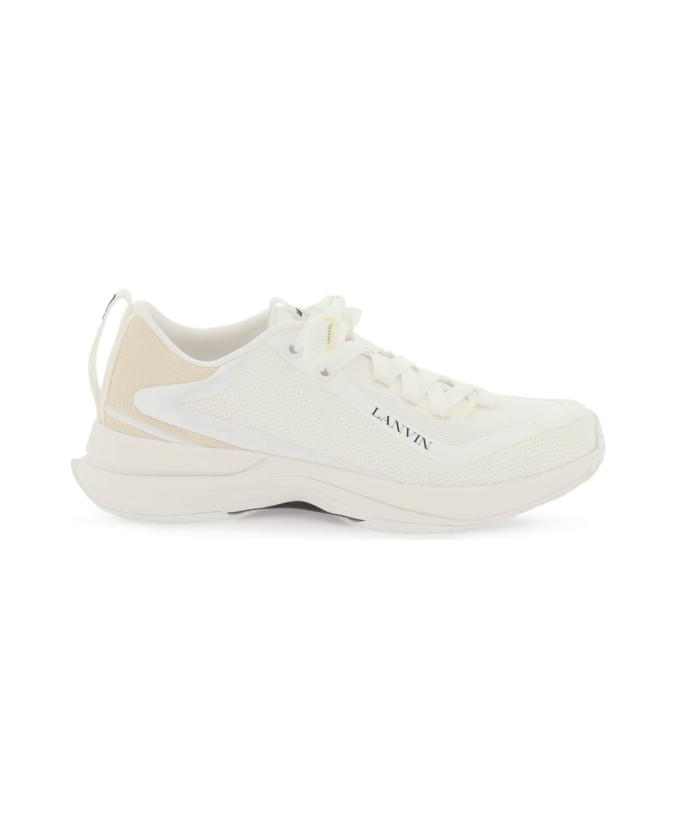 Lanvin Runner Sneakers - WHITE WHITE (White)