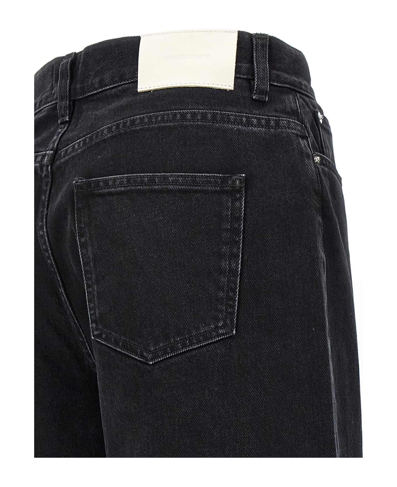 Loulou Studio Wide Jeans - Gray