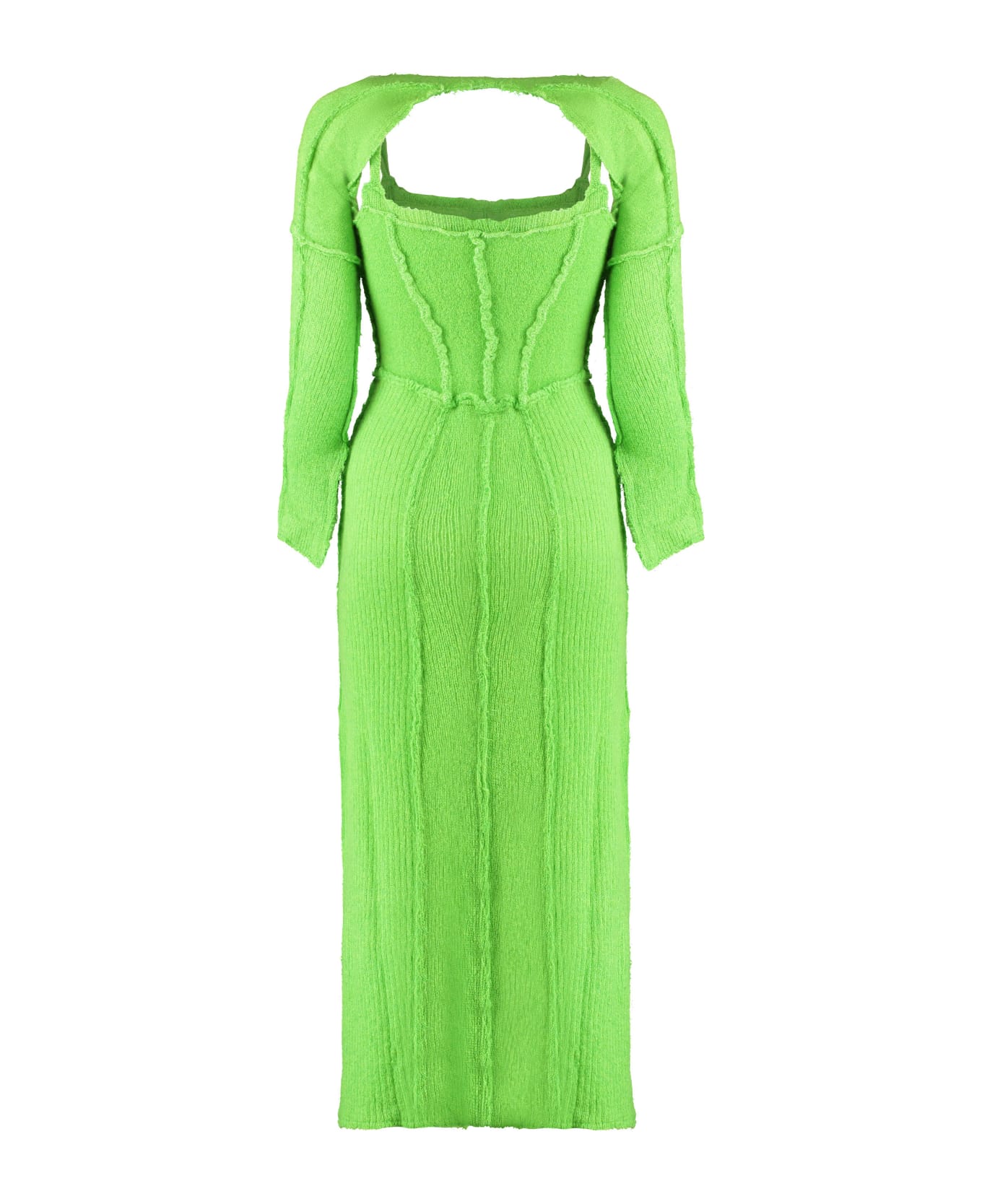 Talia Byre Wool-blend Dress - green