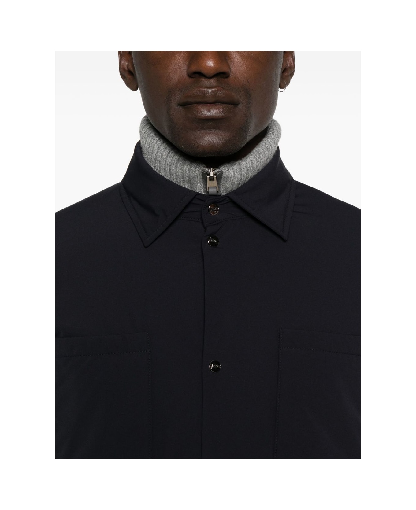 Herno Cotton Jacket - Blue