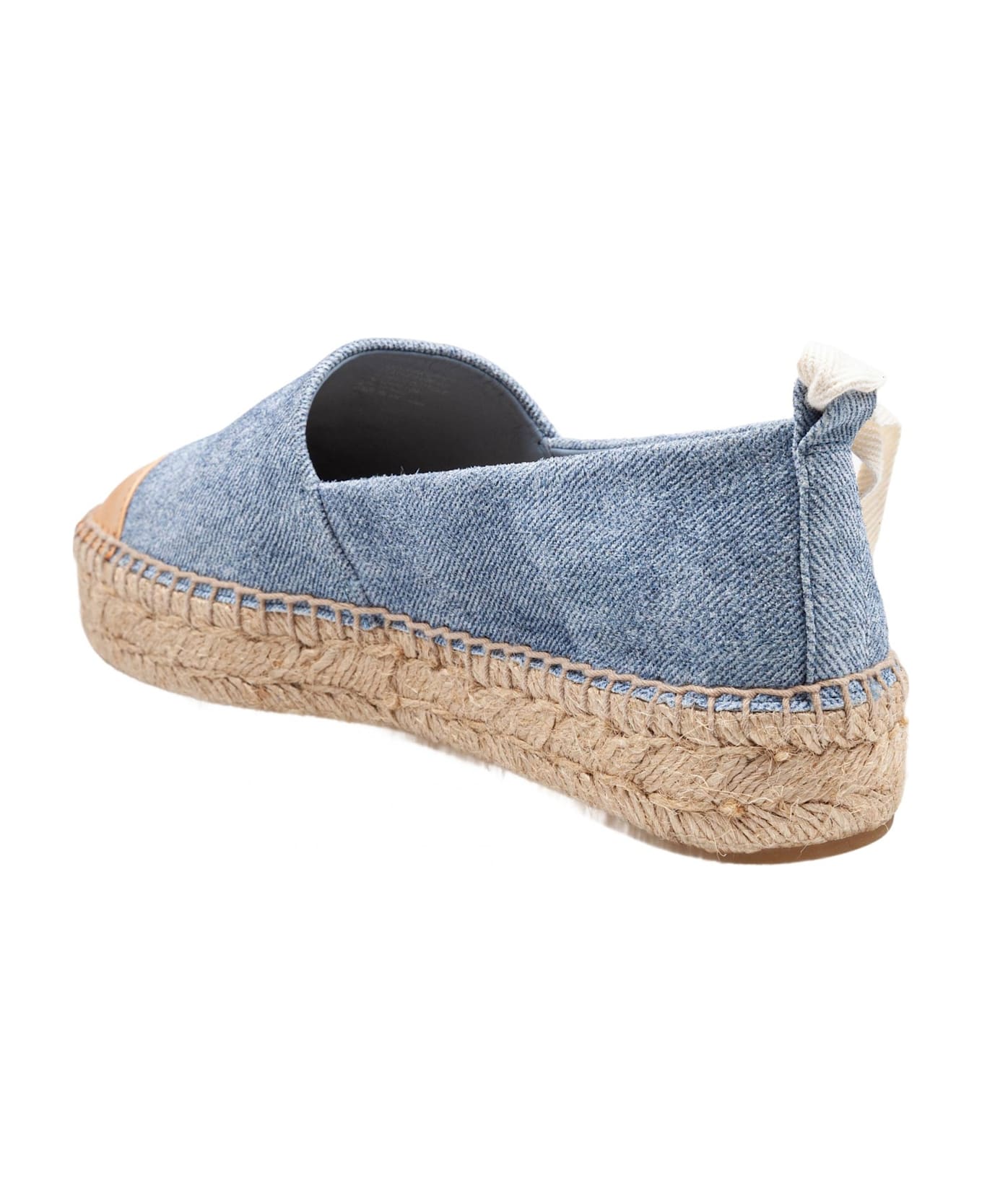 Tory Burch Jeans Espadrilles With Jute Sole - Blue