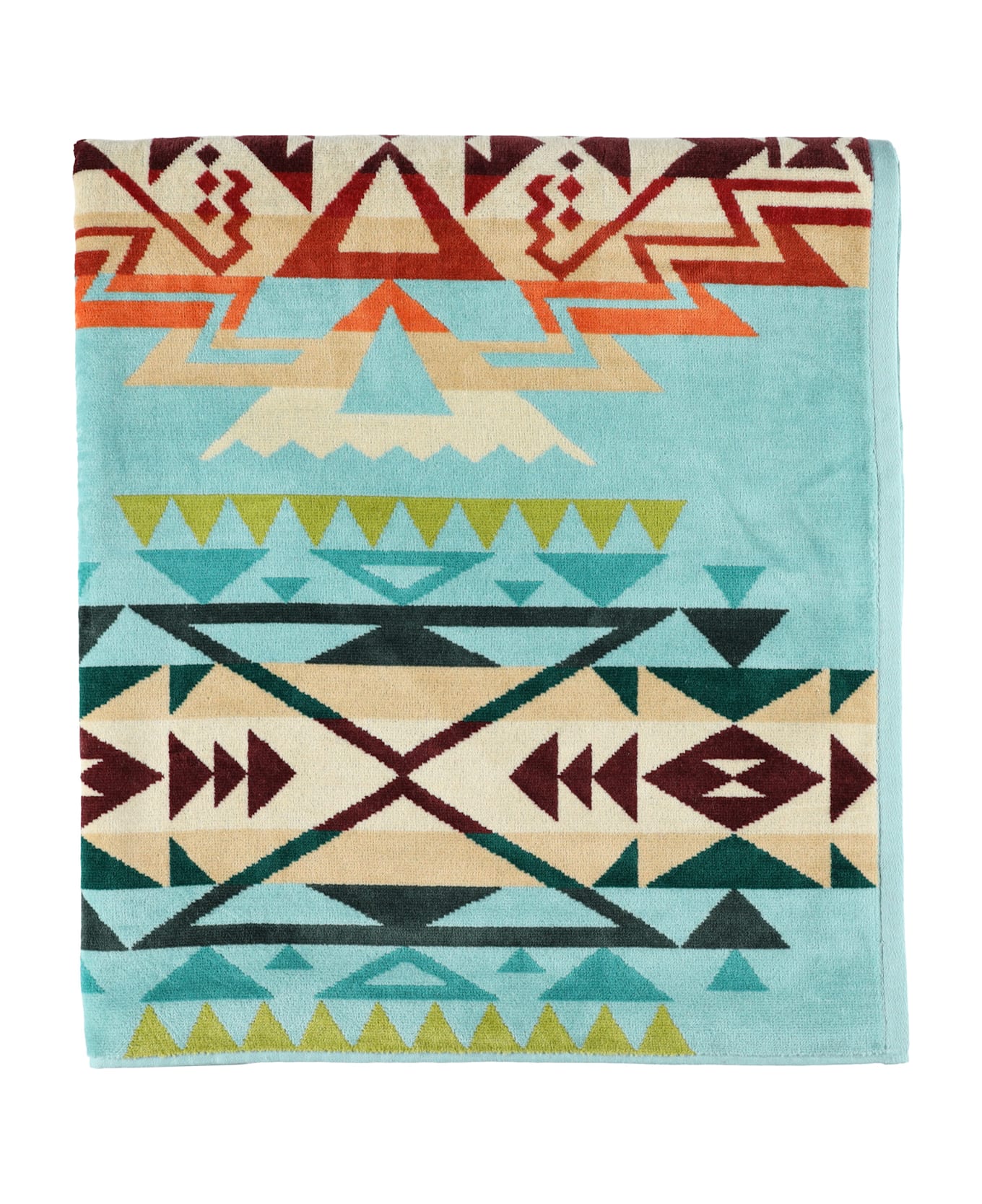 Pendleton Jacquard Bath Towel - HIGHLAND PEAK AQUA
