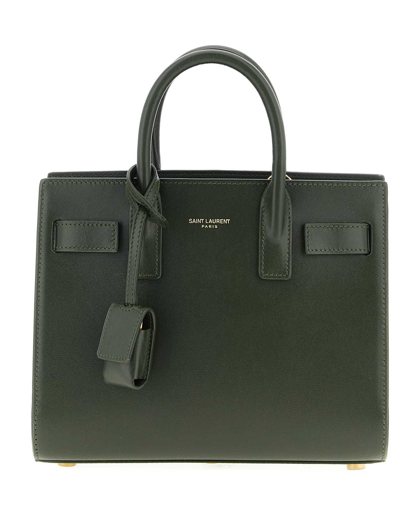 Saint Laurent Nano 'sac De Jour' Handbag - Green