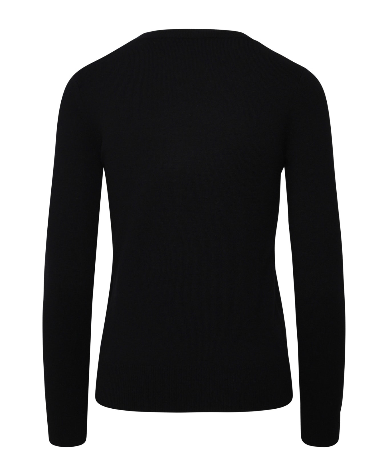 Max Mara Pamir Crewneck Logo Sweater - Black