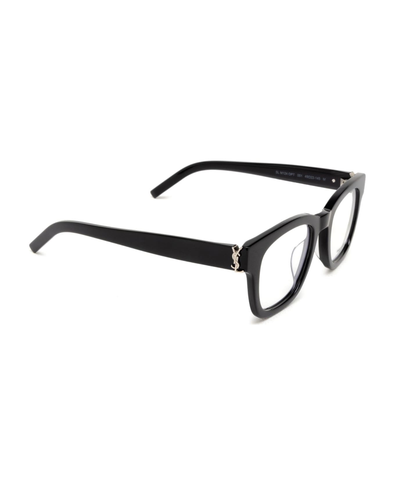 Saint Laurent Eyewear Sl M124 Opt Black Glasses - Black アイウェア