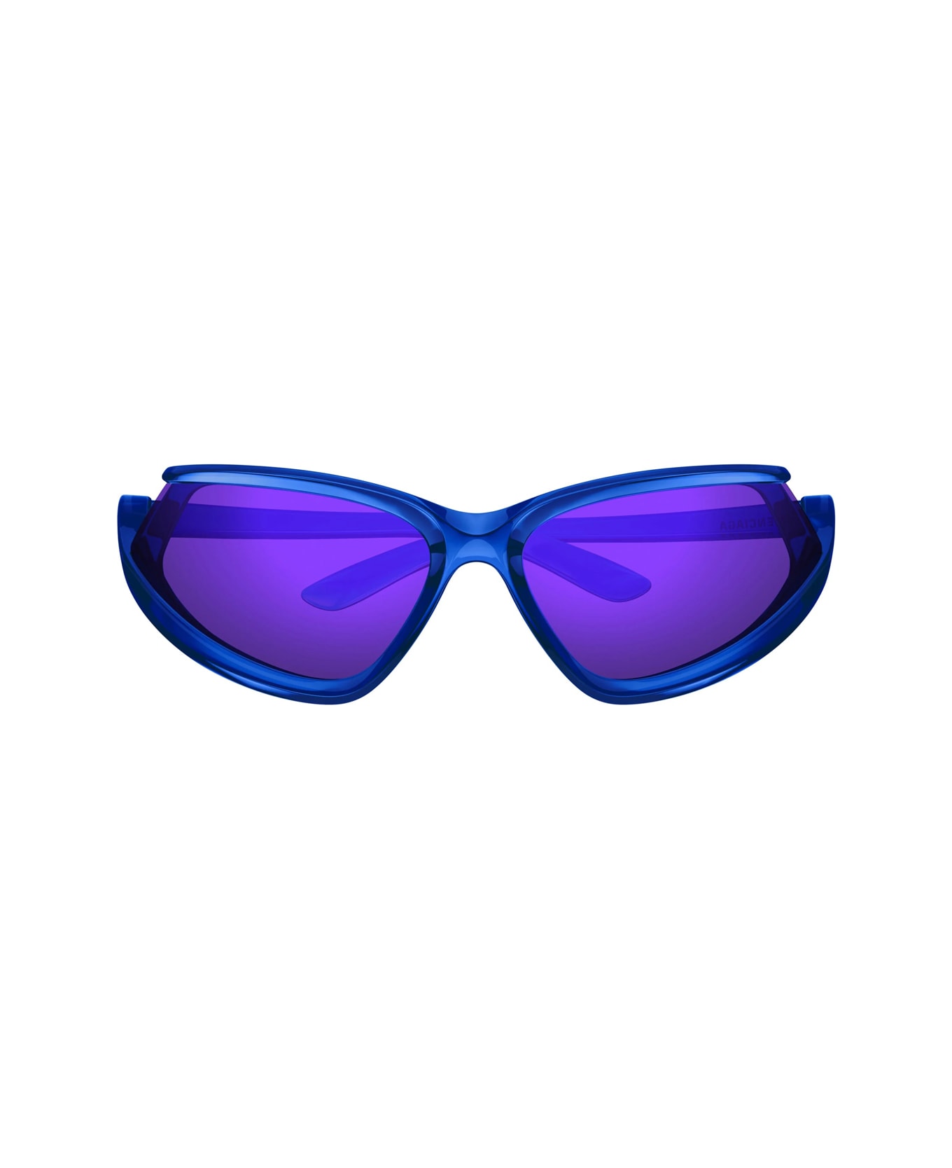 Balenciaga Eyewear Bb0289s Sunglasses - 004 BLUE BLUE VIOLET