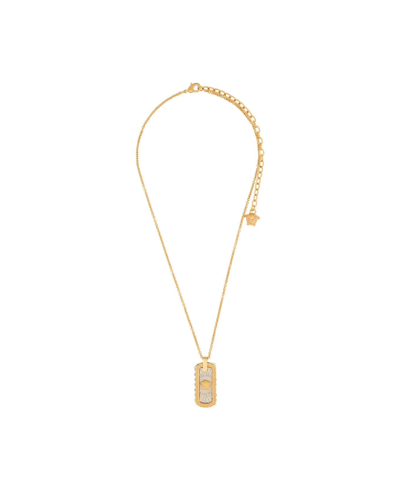 Versace Necklace With Crystals - GOLD