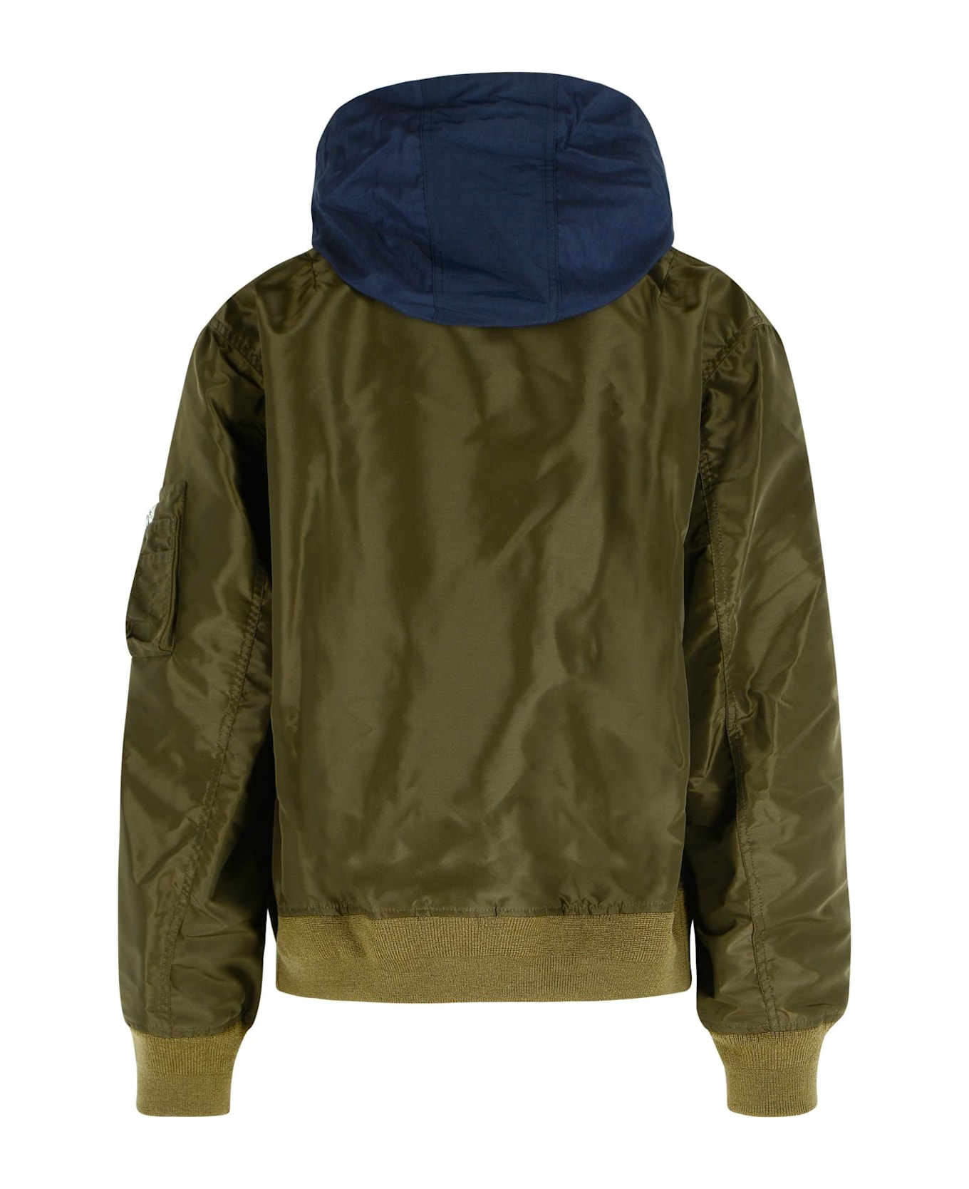 Sacai Green Nylon Jacket