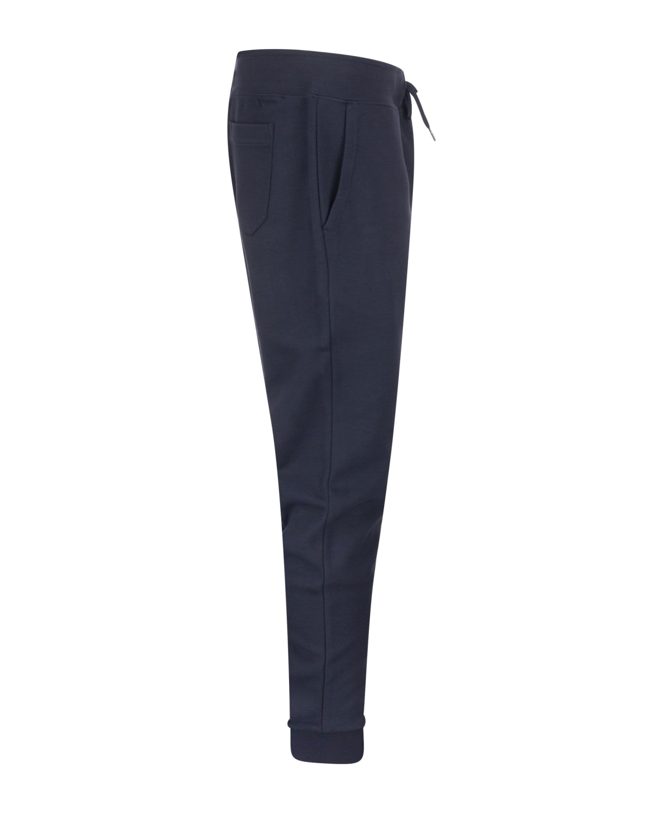 Ralph Lauren Logo Sporty Pants - Navy Blue ボトムス