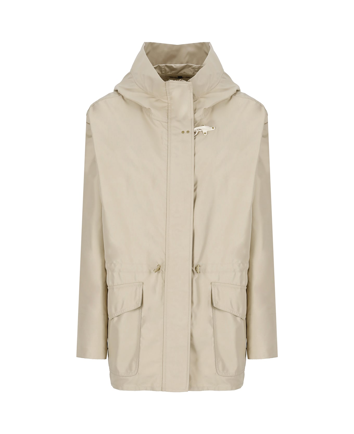Fay Parka With Hood - Beige