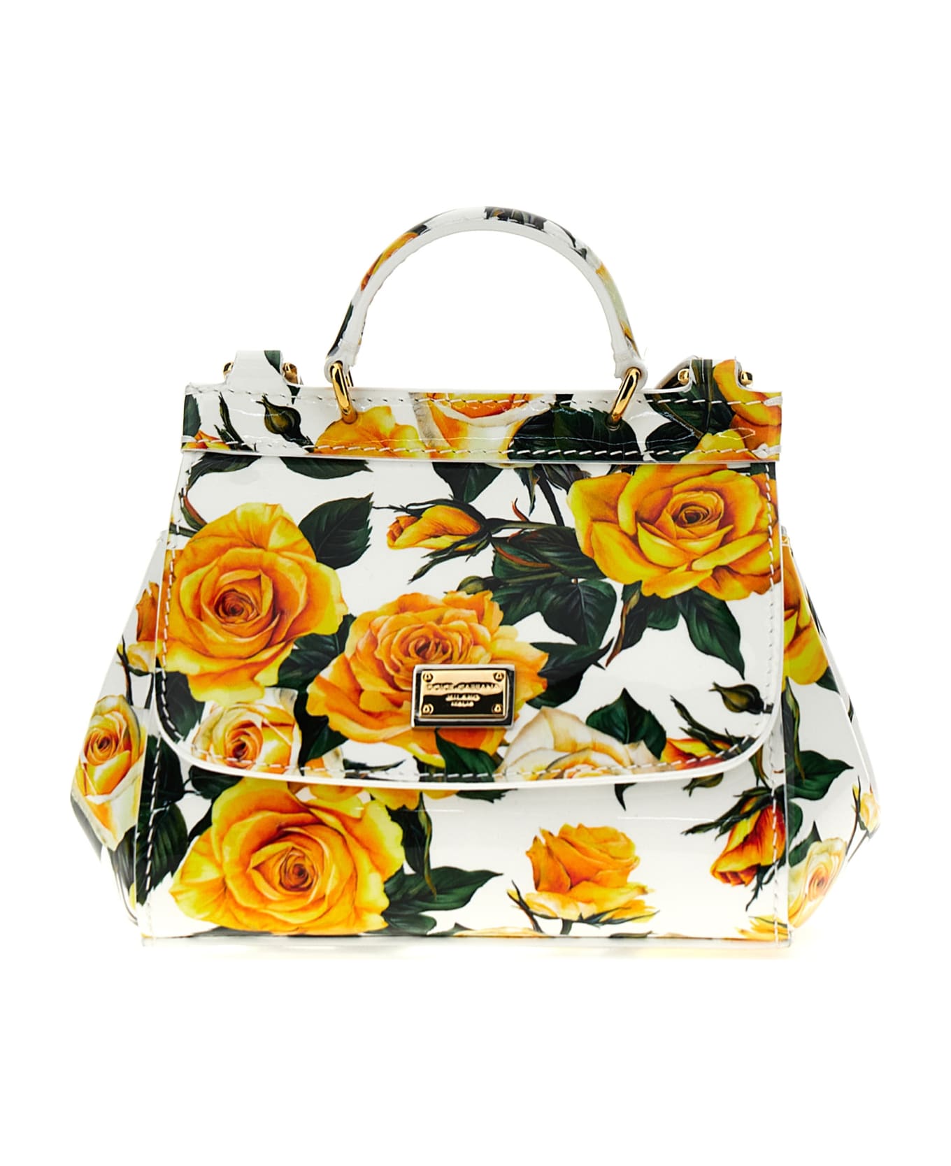 dolce cashmere & Gabbana 'sicily' Mini Handbag - MULTICOLOR