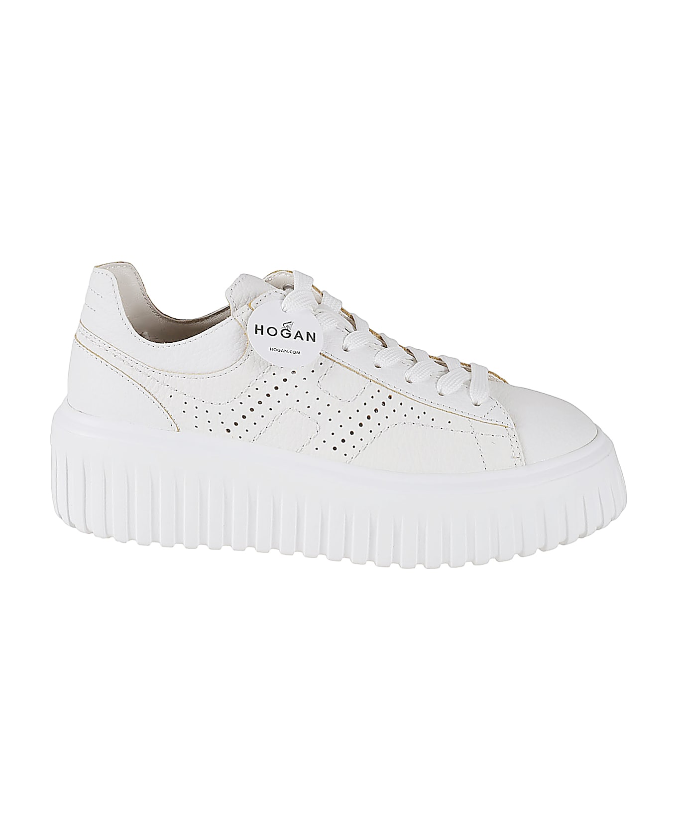 Hogan H-stripes Sneakers - White