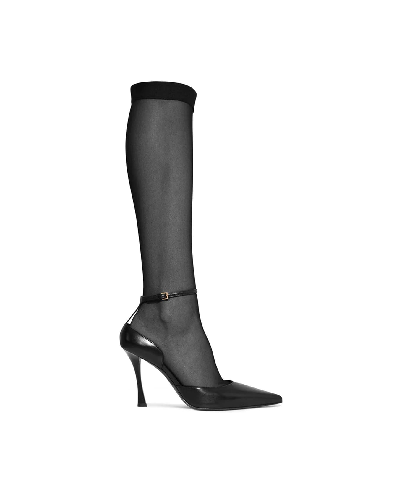 Givenchy Show 95 Stocking Pumps - Black