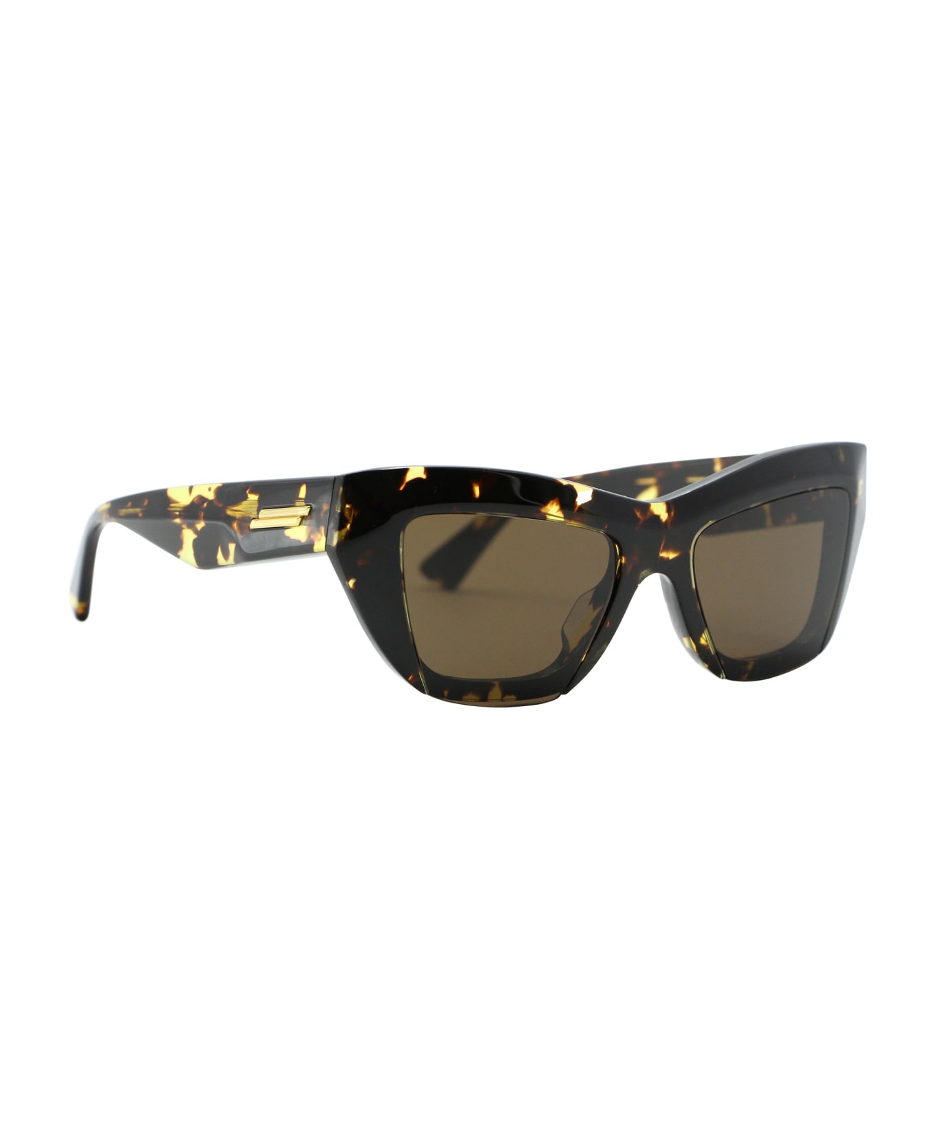 Bottega Veneta Cat-eye Sunglasses - brown