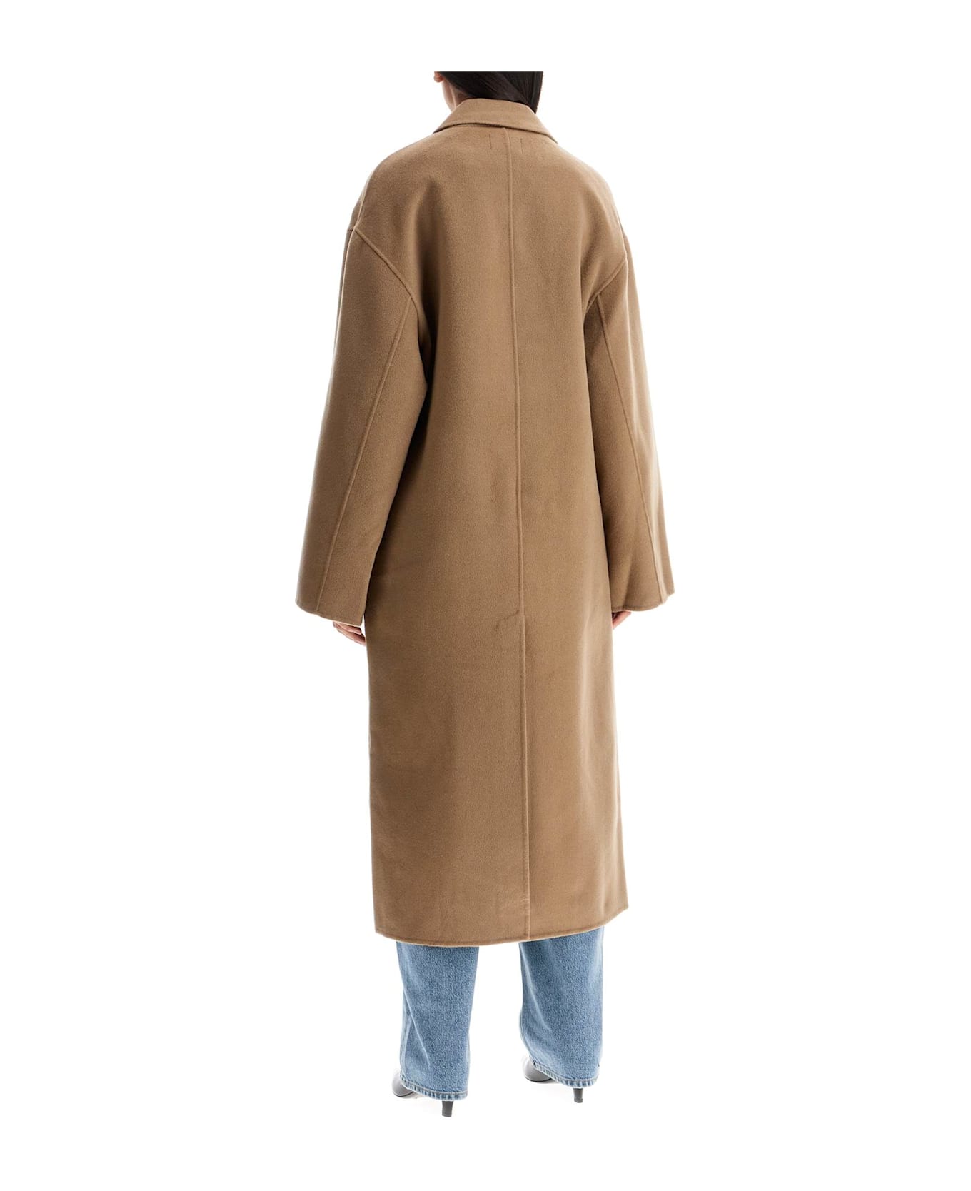 Loulou Studio Long Wool And Cashmere Coat 'borne - TAUPE (Beige)