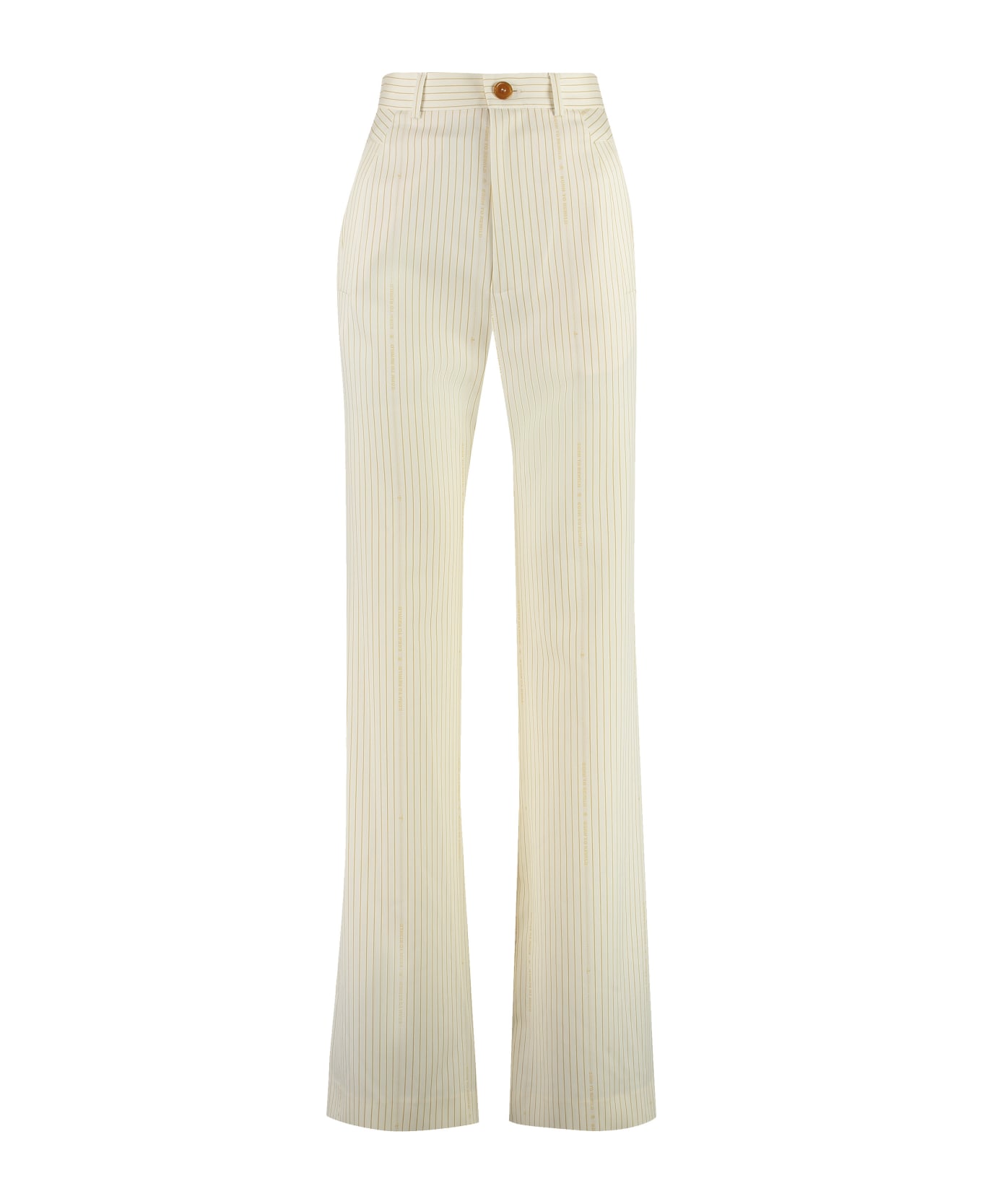 Vivienne Westwood Ray Virgin Wool Trousers - Beige