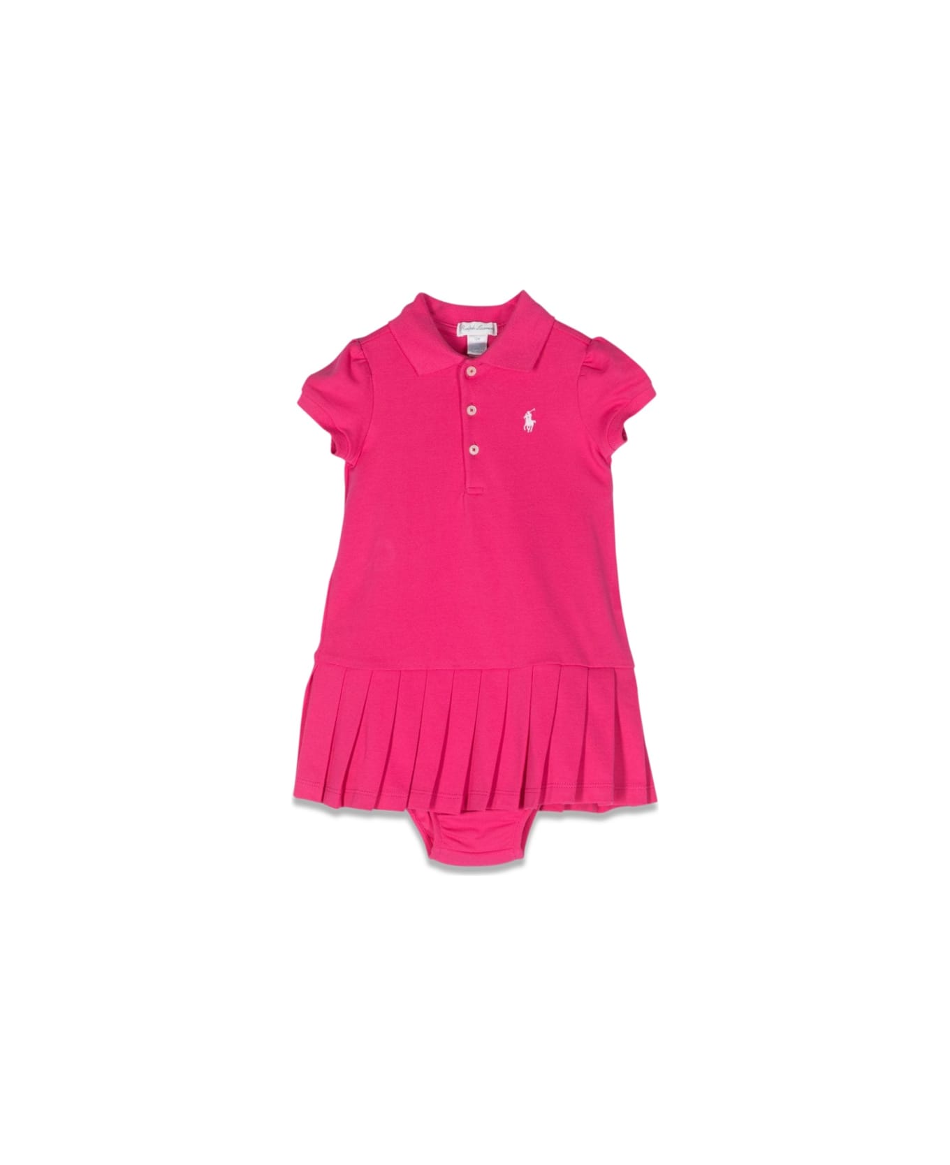 Polo Ralph Lauren Sspltpolodrs-dresses-day Dress - PINK ボディスーツ＆セットアップ