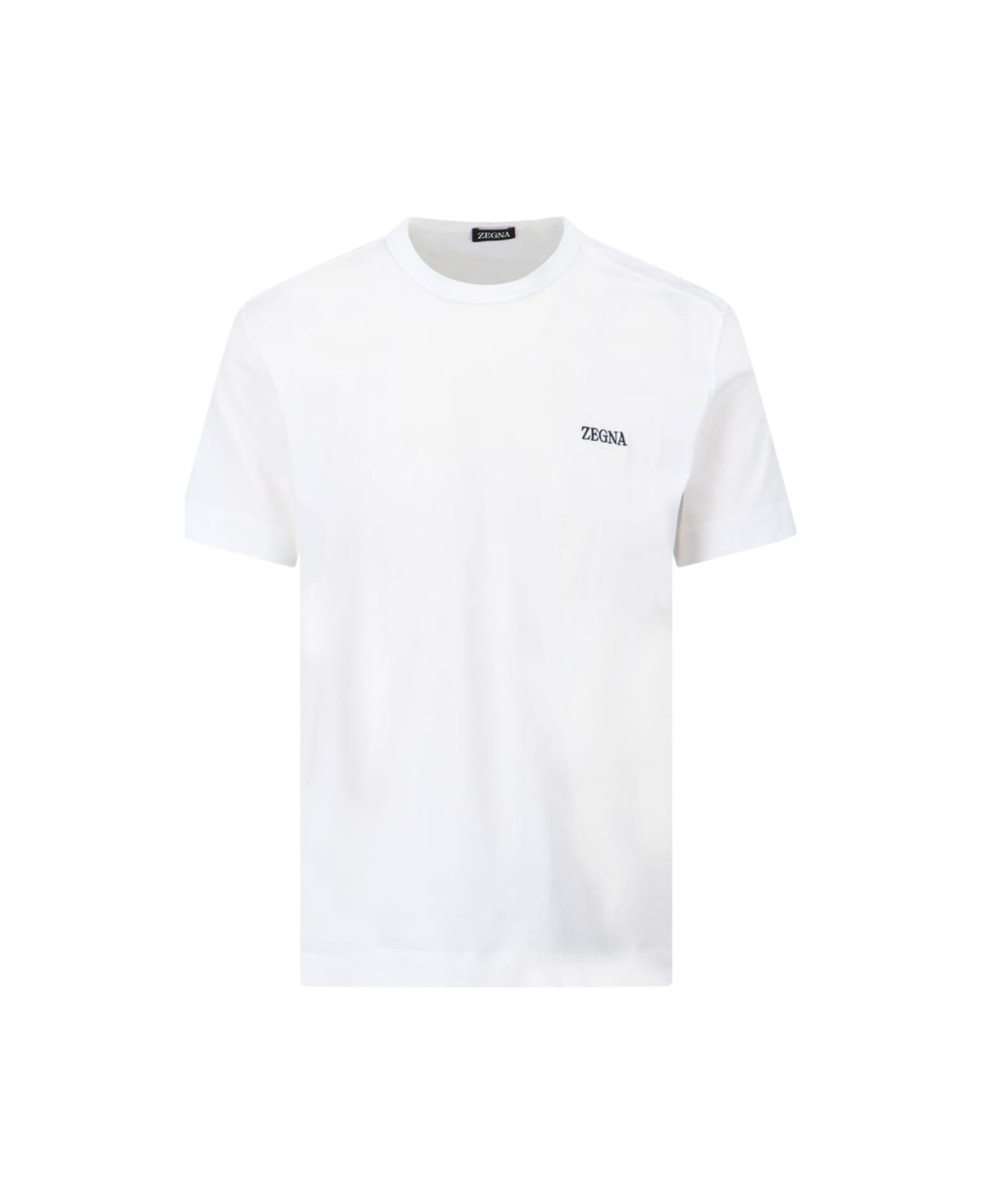 Zegna Logo T-shirt - White