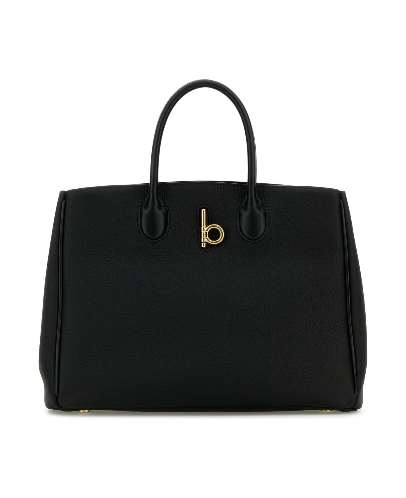 Burberry Ll S Rocking Horse Tote Lgl - BLACK