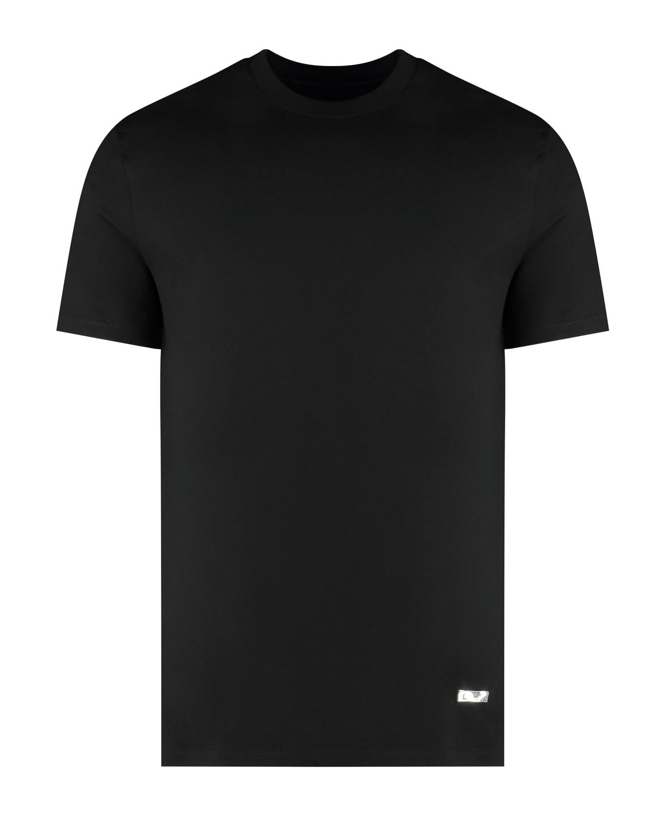 Jil Sander Cotton Crew-neck T-shirt - black シャツ