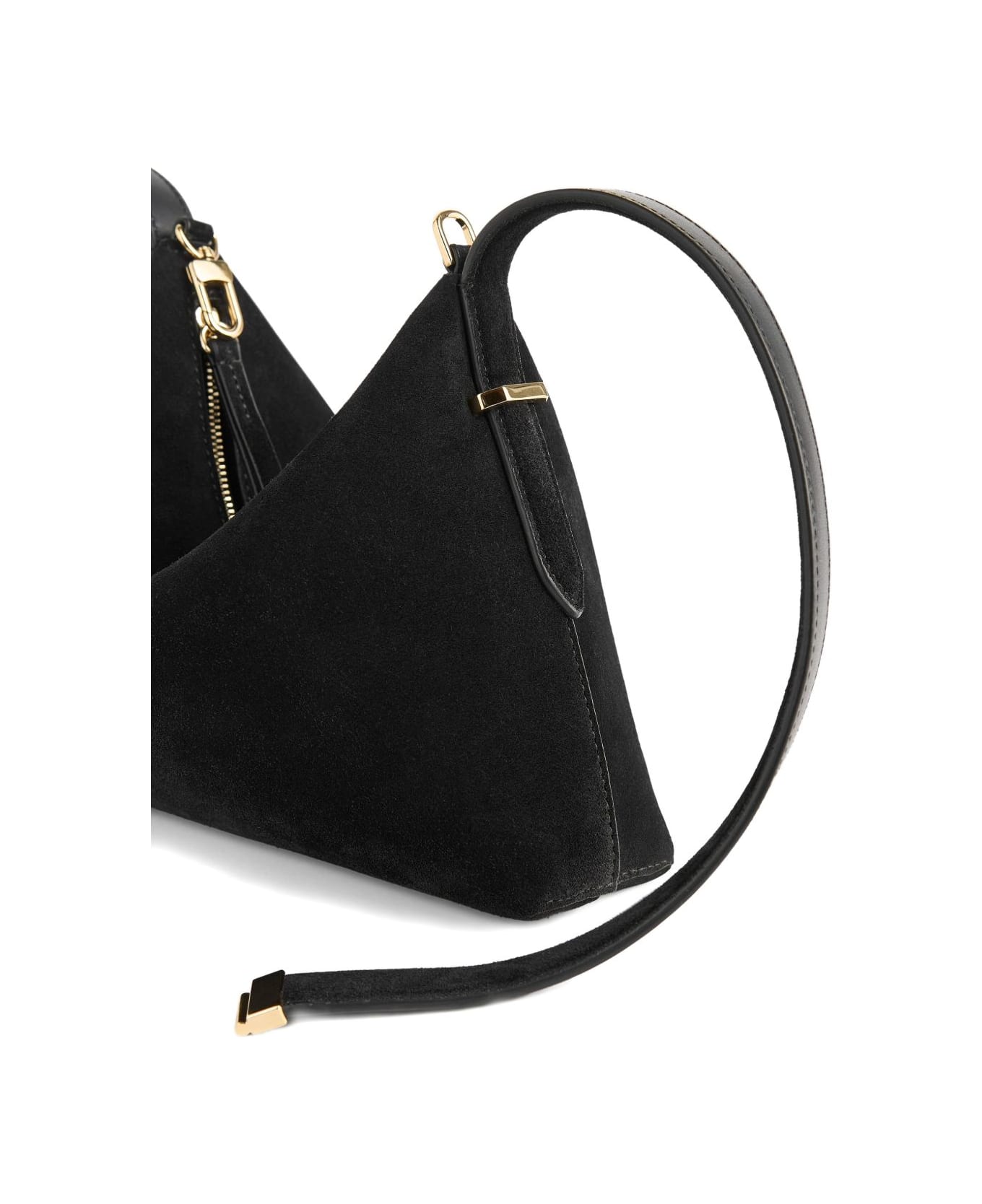 Totême Leather Clutch - Black