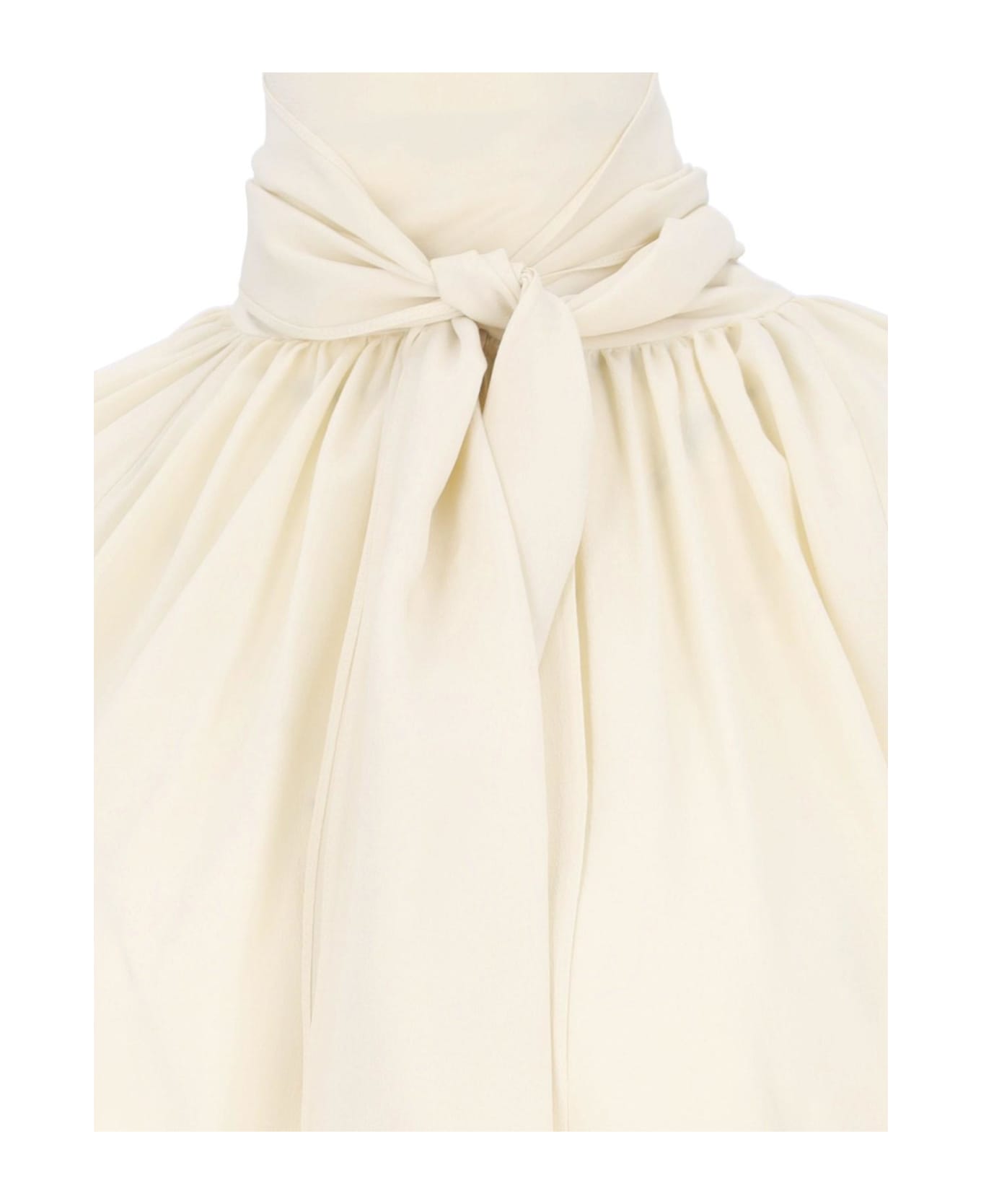 Givenchy Shirt With Ruffles - WHITE